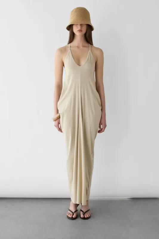 HALTER NECK MAXI DRESS made by OAK AND FORT