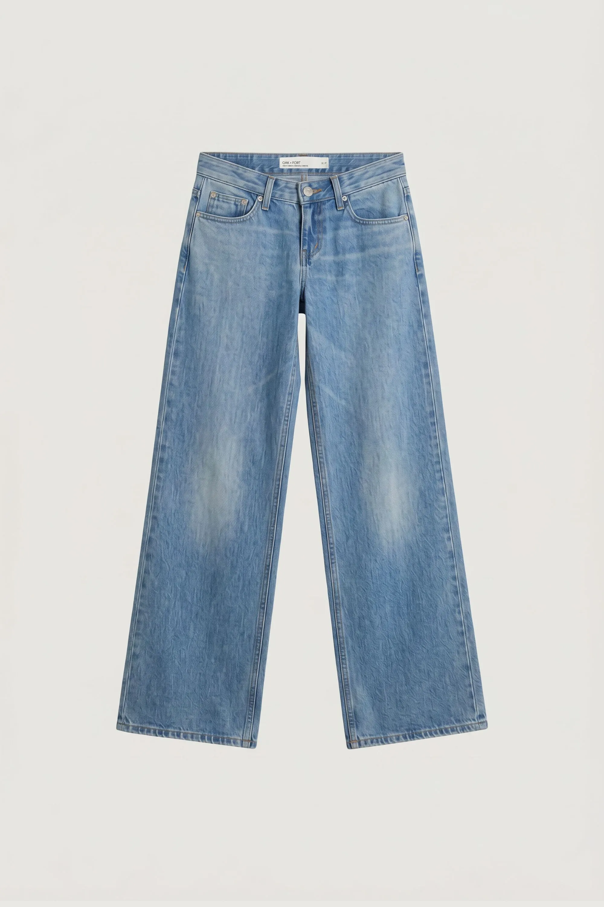 VINTAGE WASH STRAIGHT JEAN sold by OAK AND FORT product image thumbnail 5