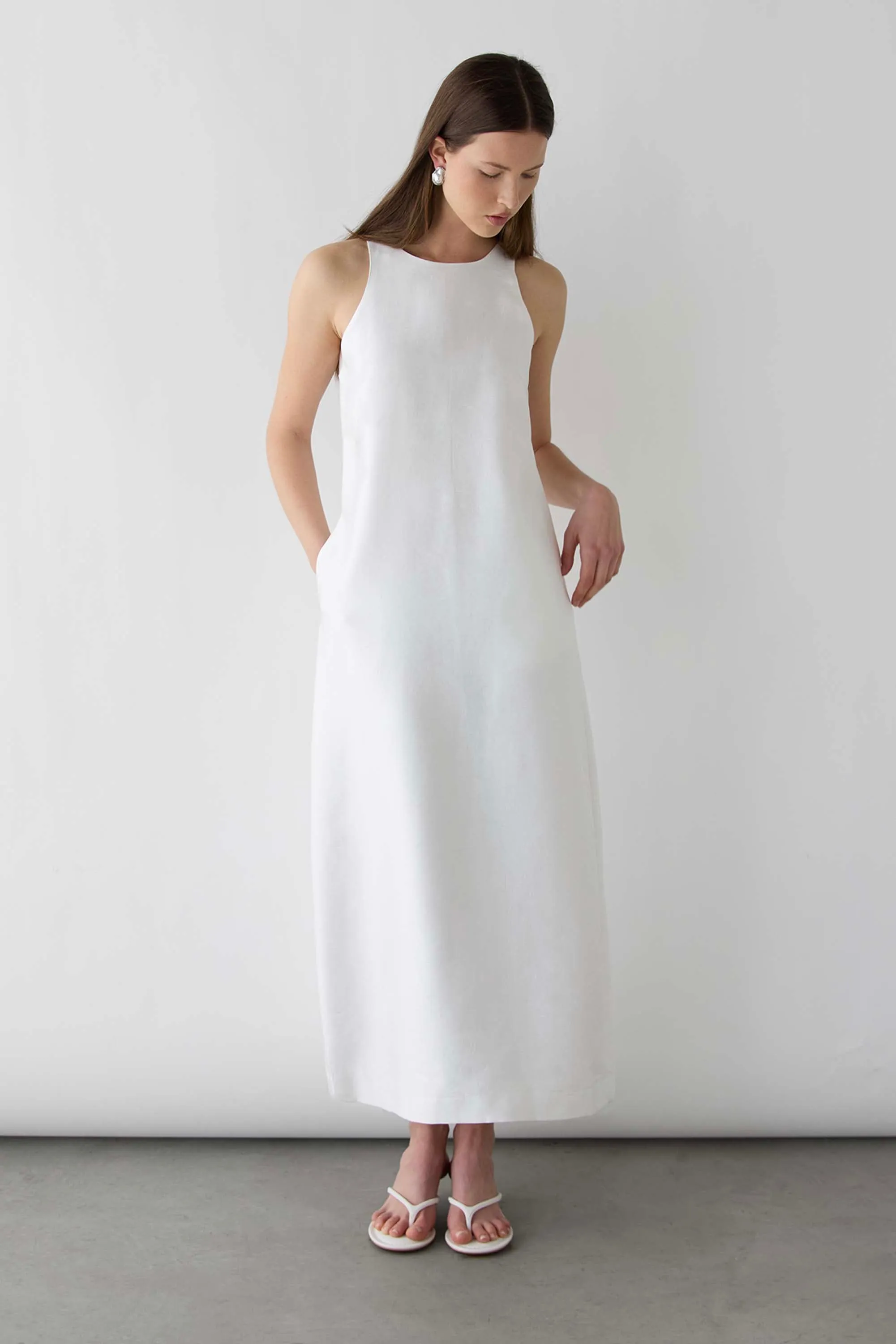 MAXI SLIP DRESS sold by OAK AND FORT product image thumbnail 2