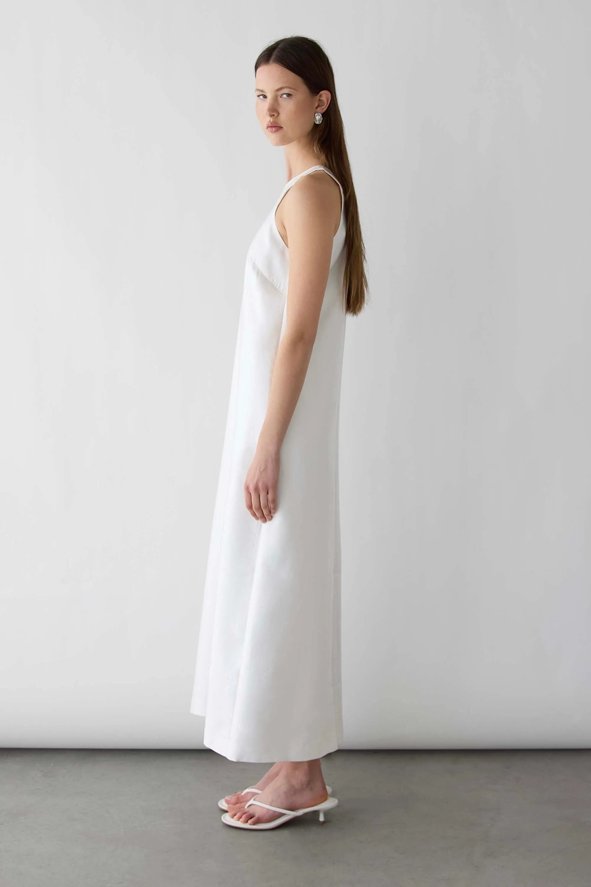 MAXI SLIP DRESS sold by OAK AND FORT product image thumbnail 3