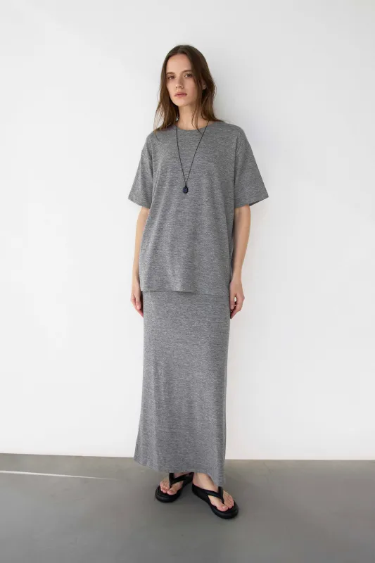 OVERSIZED TEXTURED TOP made by OAK AND FORT
