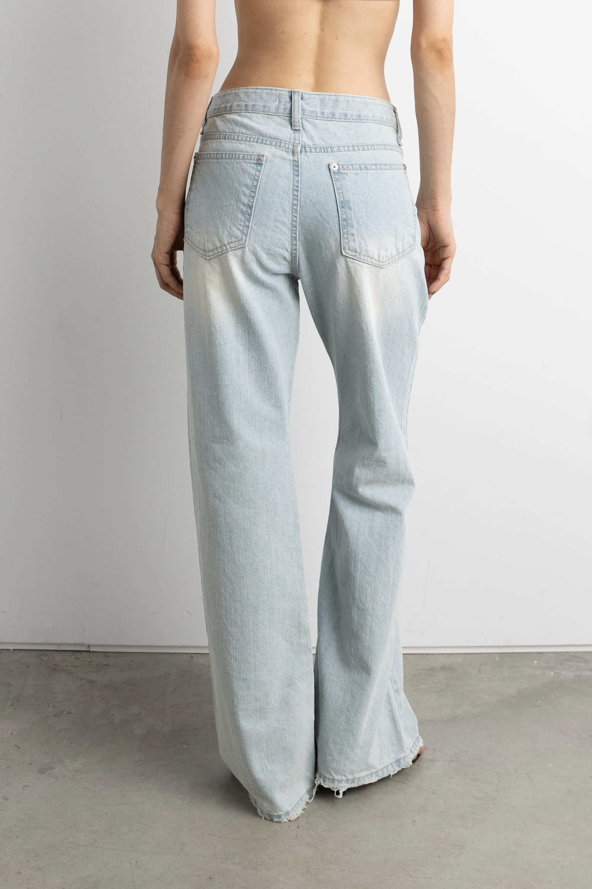 LOW RISE BOOTCUT JEAN sold by OAK AND FORT product image thumbnail 4