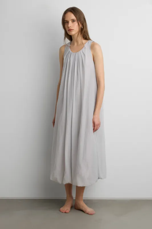 BALLOON MAXI DRESS made by OAK AND FORT