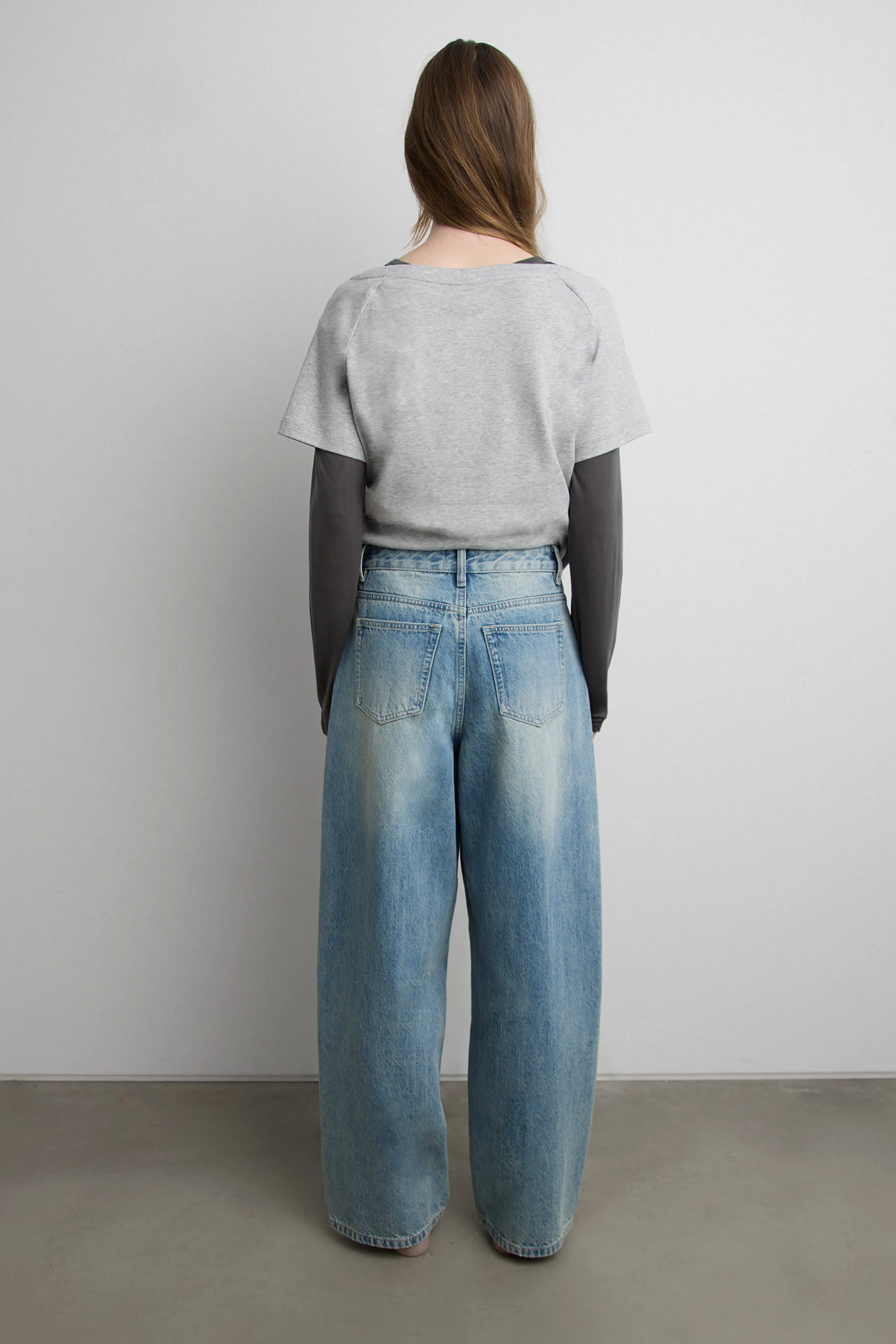 MID-RISE BAGGY JEAN sold by OAK AND FORT product image thumbnail 4