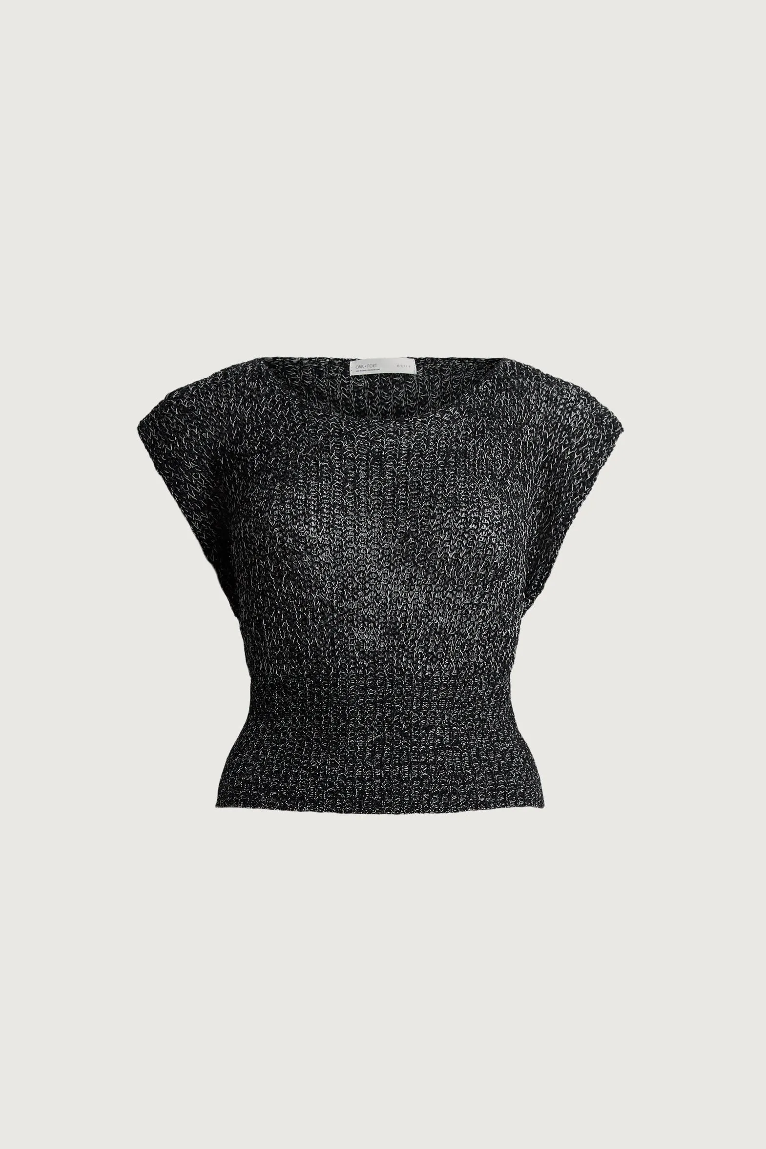 ASYMMETRICAL OFF-SHOULDER KNIT TOP sold by OAK AND FORT product image thumbnail 5