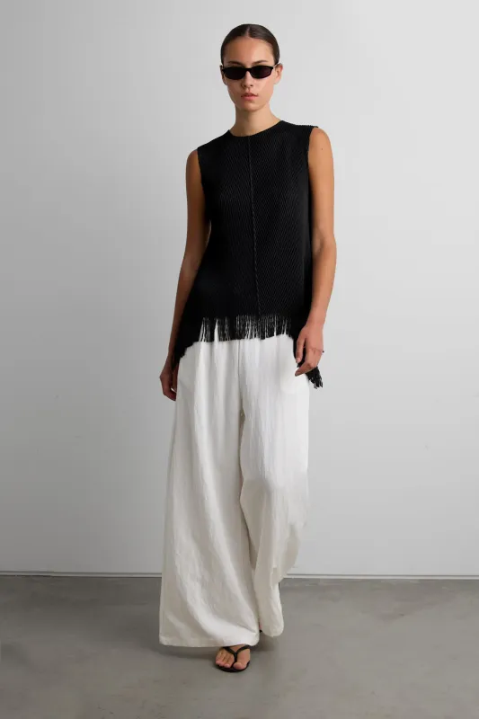 HEM FRINGE TOP made by OAK AND FORT