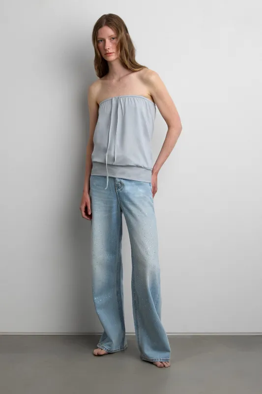 HALTER NECK TUBE TOP made by OAK AND FORT