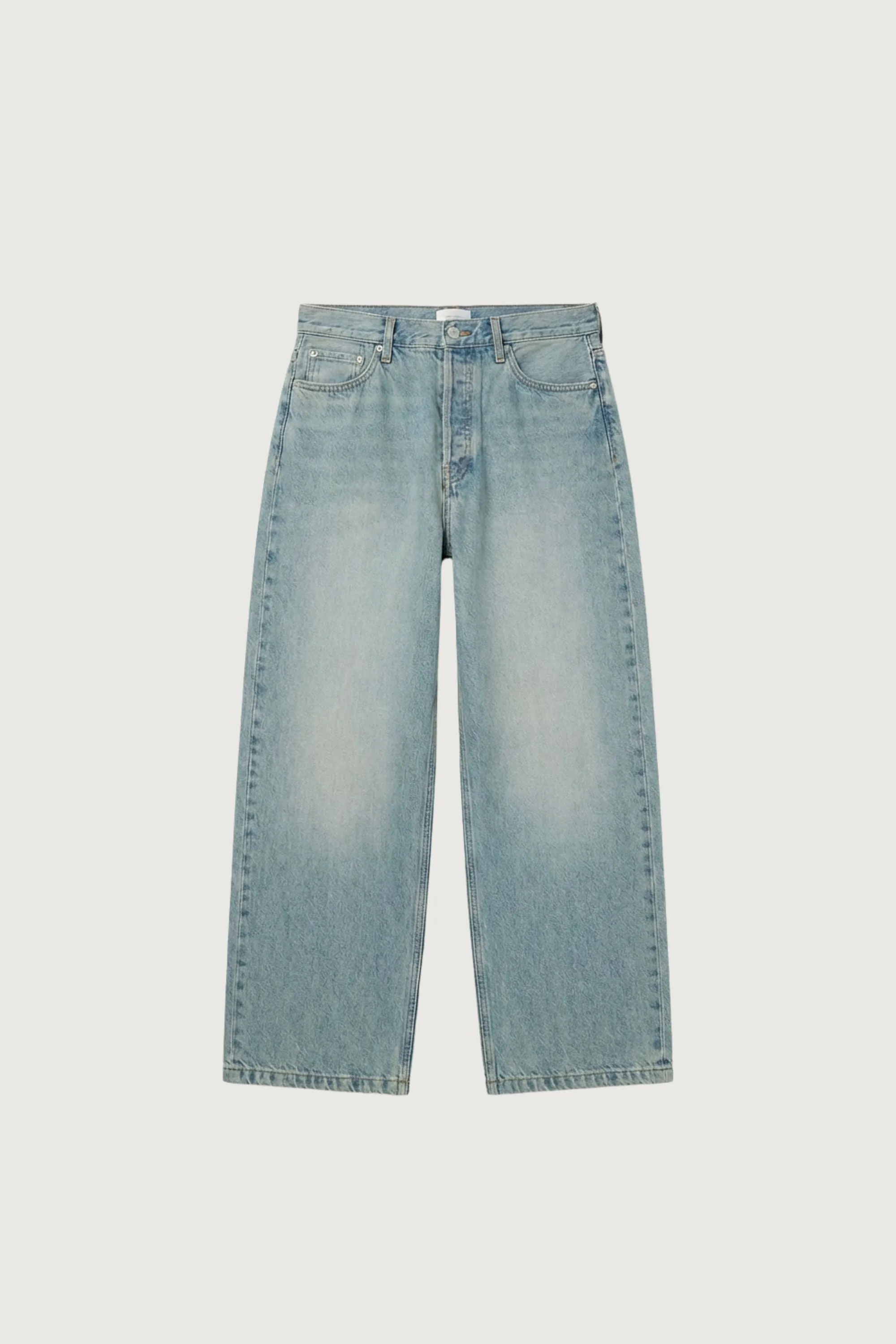 LIGHT WASH MID-RISE WIDE LEG JEAN sold by OAK AND FORT product image thumbnail 5
