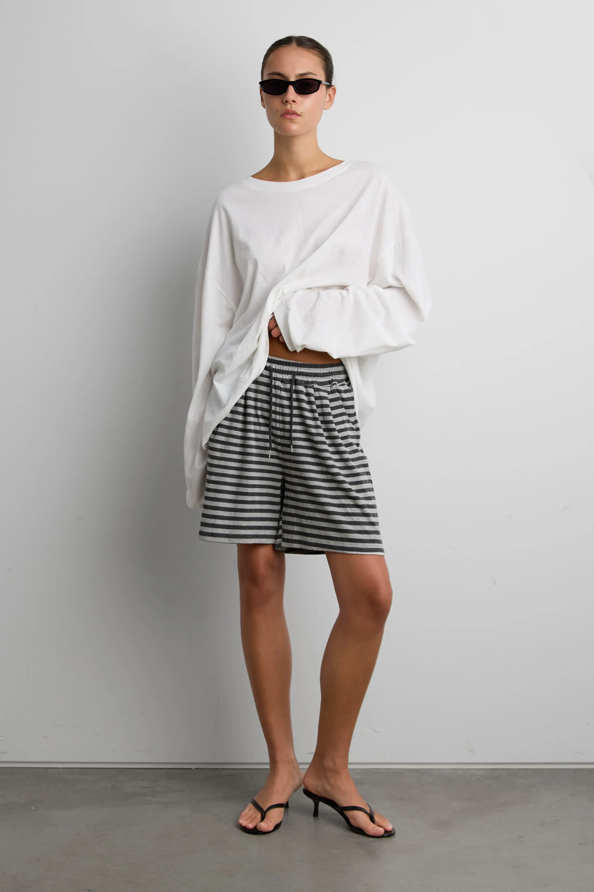 STRIPED SHORT sold by OAK AND FORT product image thumbnail 2