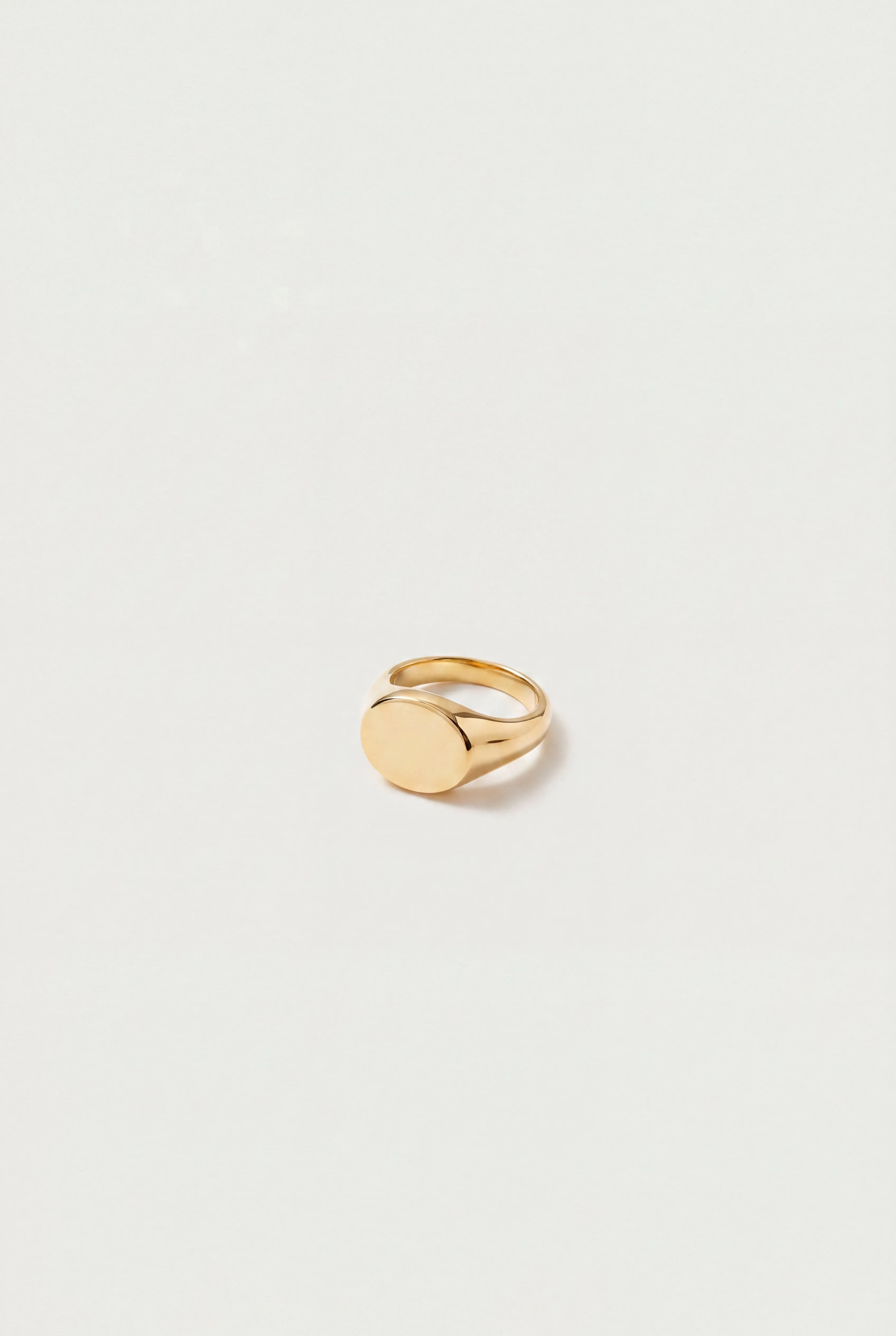 PEBBLE SIGNET RING sold by OAK AND FORT