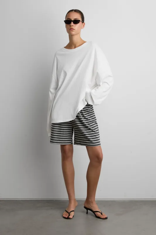 LONG SLEEVE KNIT T-SHIRT made by OAK AND FORT