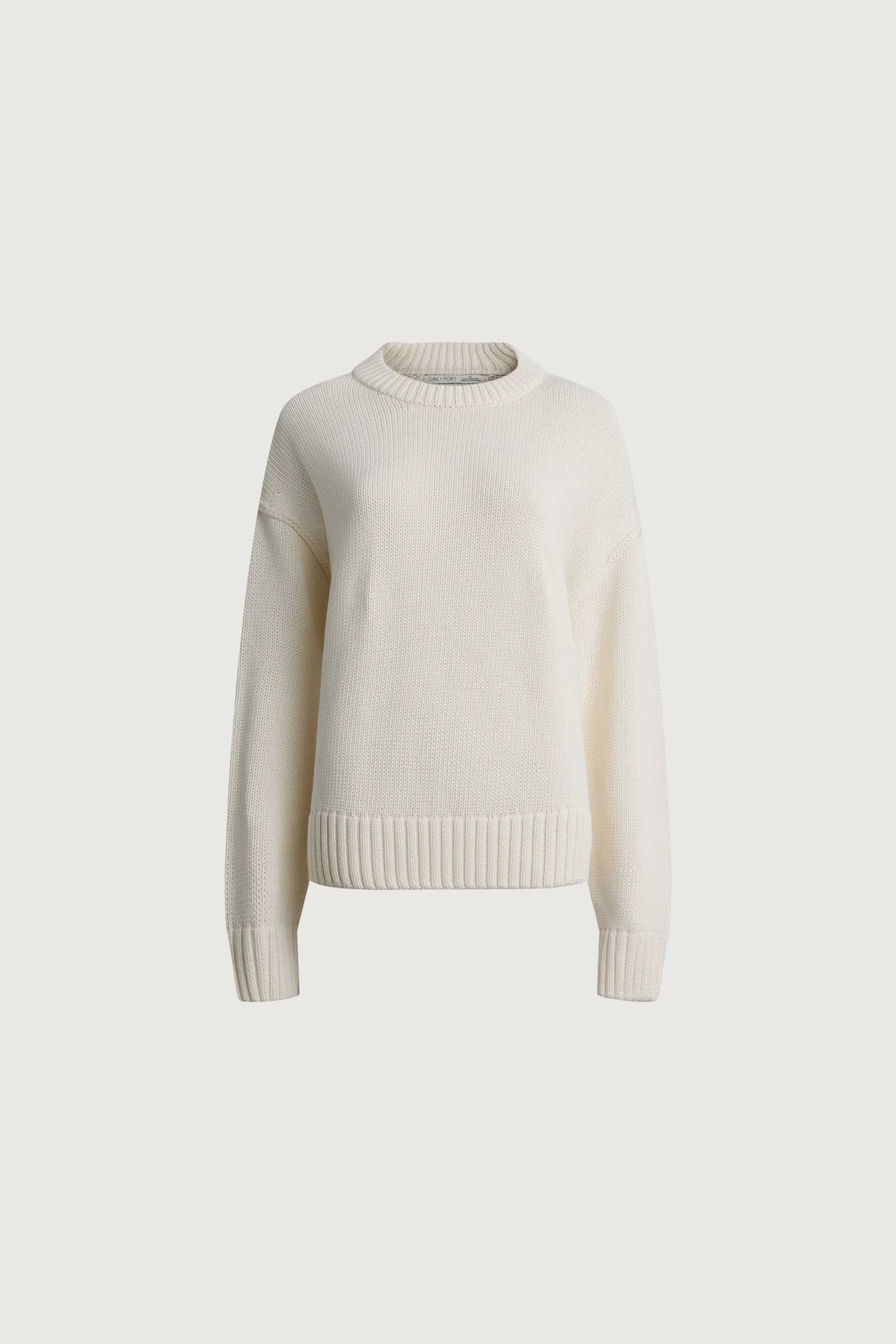 100% COTTON CREWNECK SWEATER sold by OAK AND FORT product image thumbnail 5
