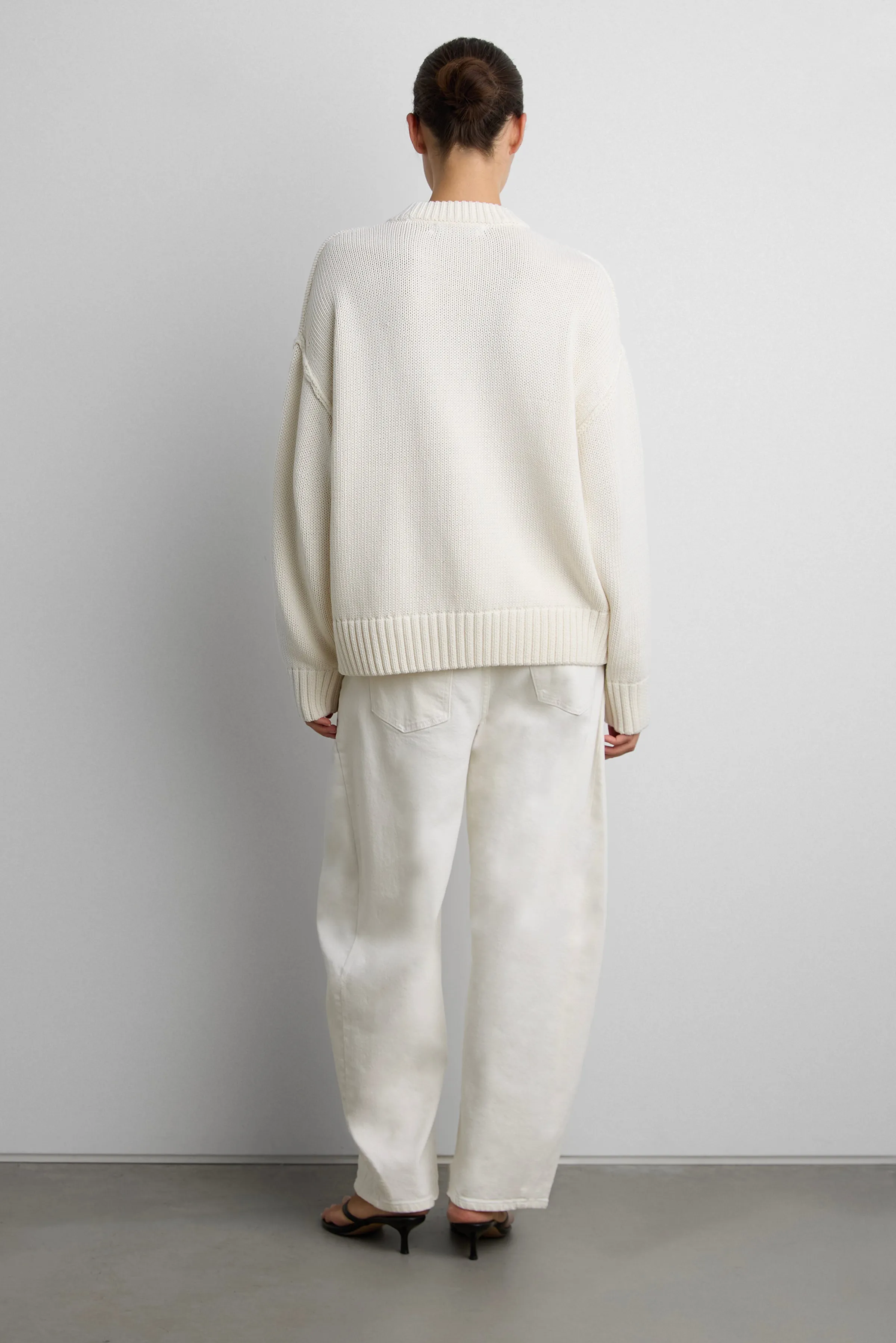 100% COTTON CREWNECK SWEATER sold by OAK AND FORT product image thumbnail 4