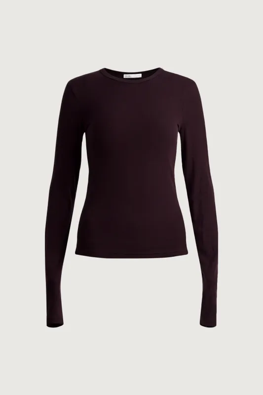 LONG SLEEVE KNIT T-SHIRT made by OAK AND FORT