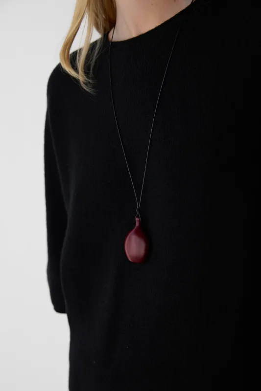 ORGANIC PENDANT CORD NECKLACE made by OAK AND FORT