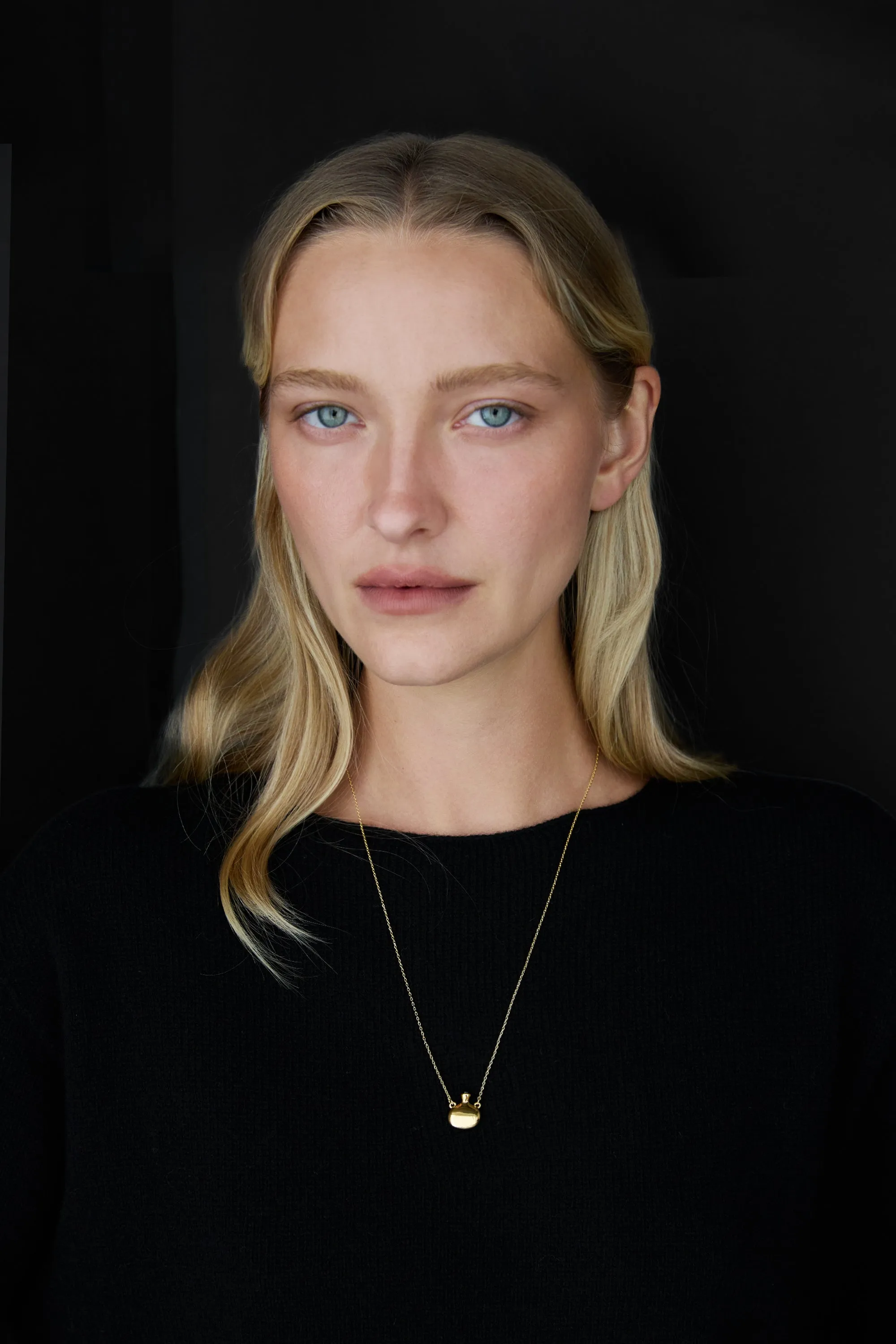 SCULPTURAL DROP PENDANT NECKLACE sold by OAK AND FORT