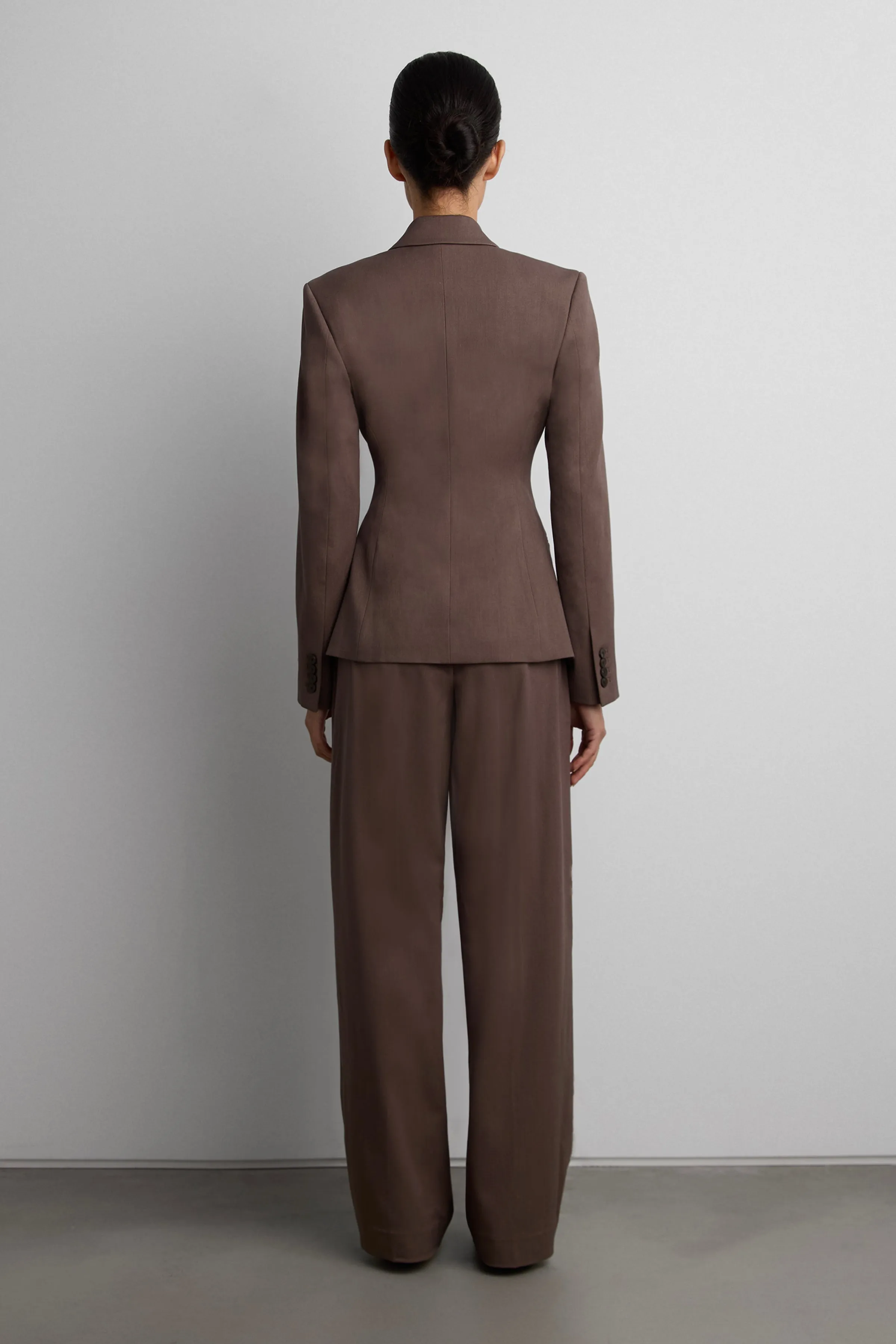 CINCHED WAIST BLAZER sold by OAK AND FORT product image thumbnail 2