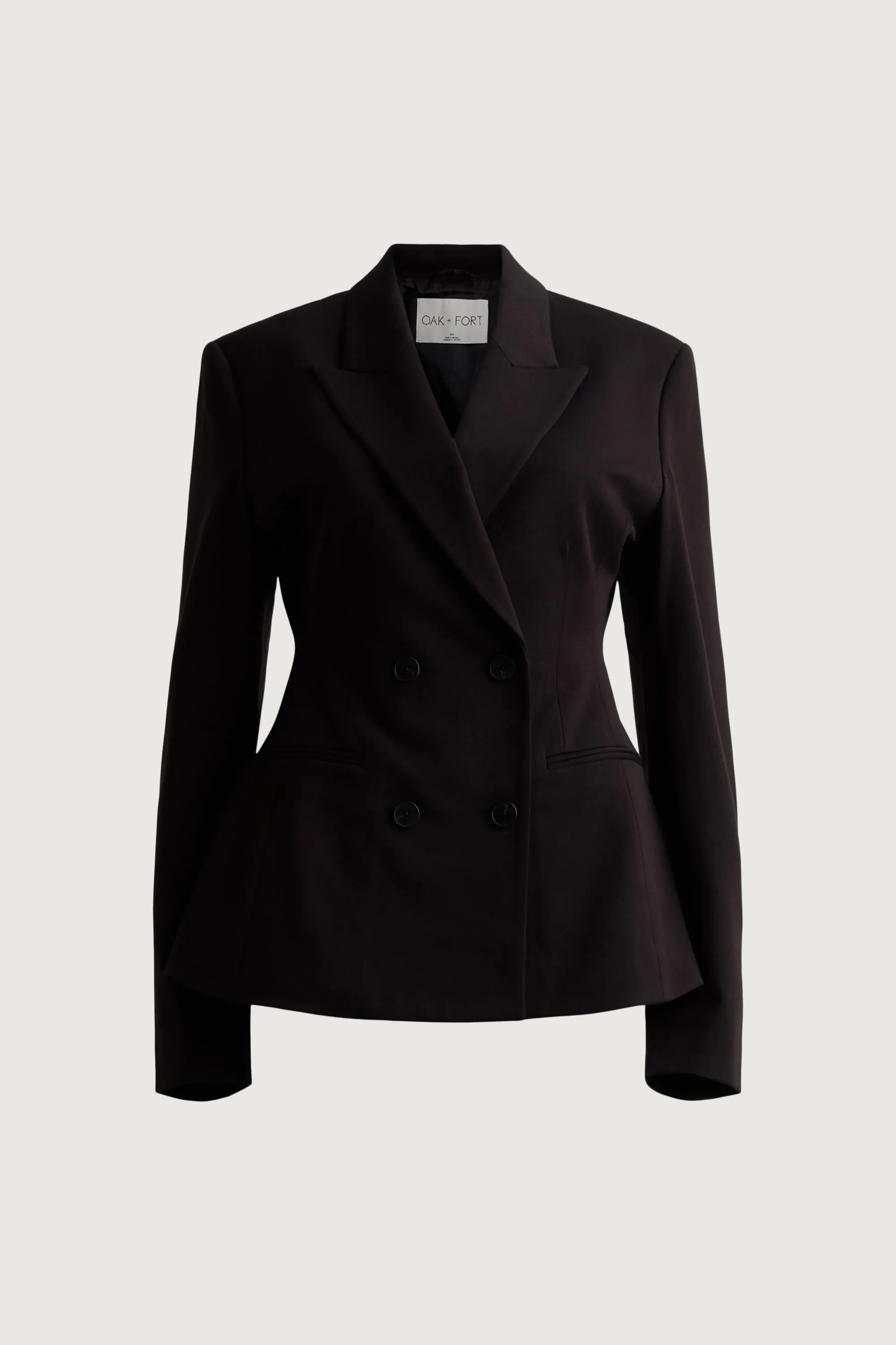 CINCHED WAIST BLAZER sold by OAK AND FORT product image thumbnail 5