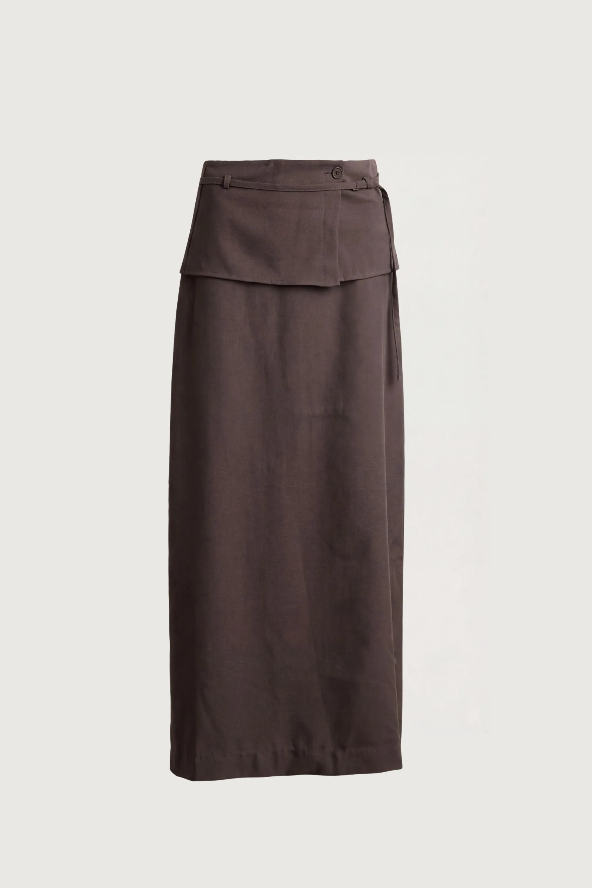 A-LINE SKIRT WITH WRAP DETAIL sold by OAK AND FORT product image thumbnail 4