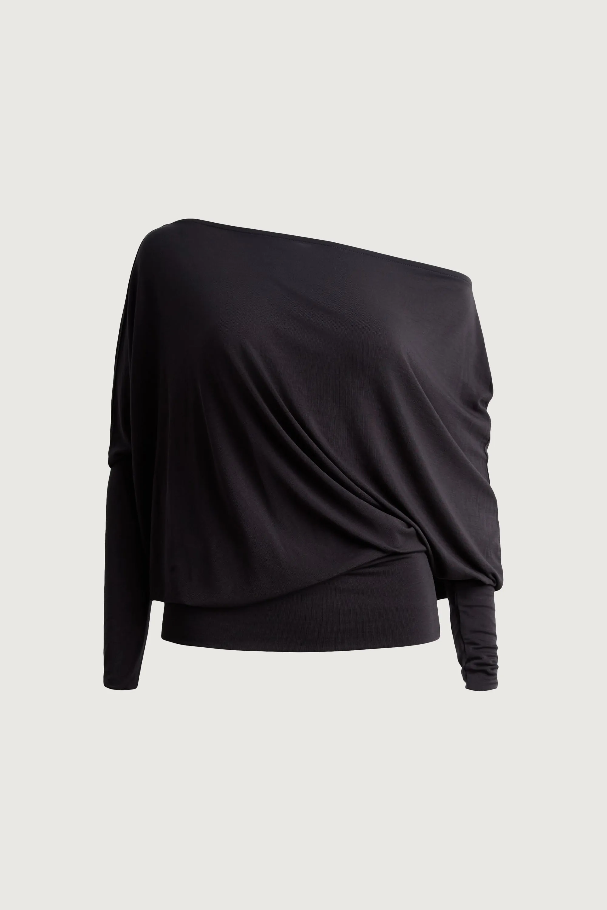 OFF THE SHOULDER LONG SLEEVE TOP sold by OAK AND FORT product image thumbnail 3