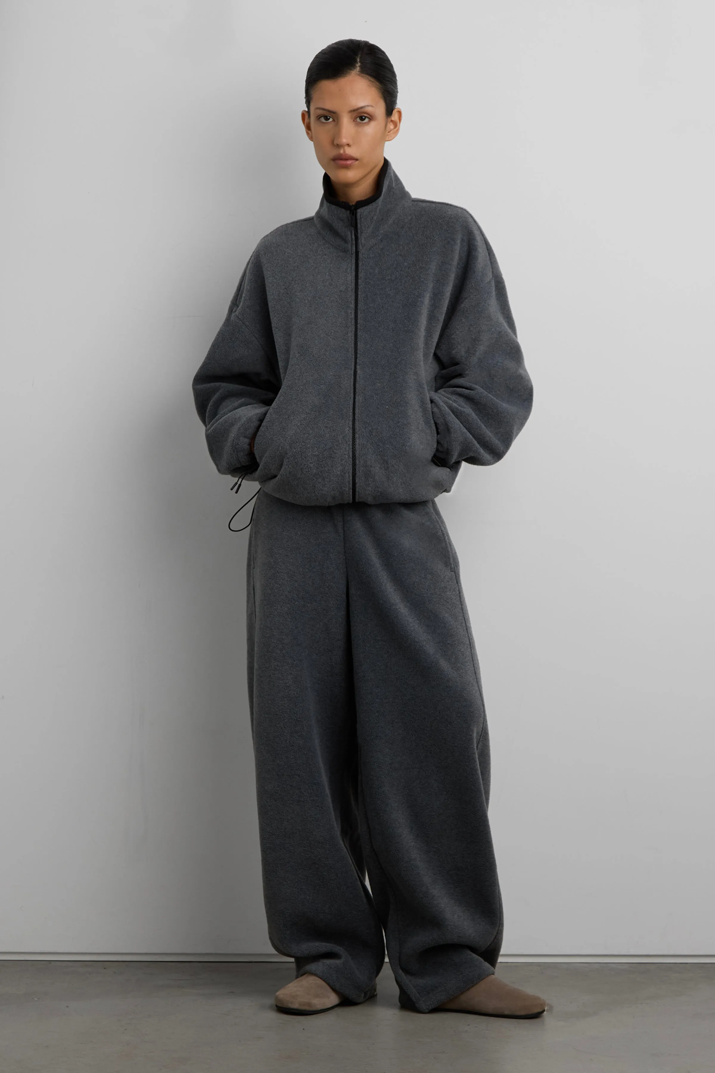 OVERSIZED FLEECE JACKET sold by OAK AND FORT product image thumbnail 4