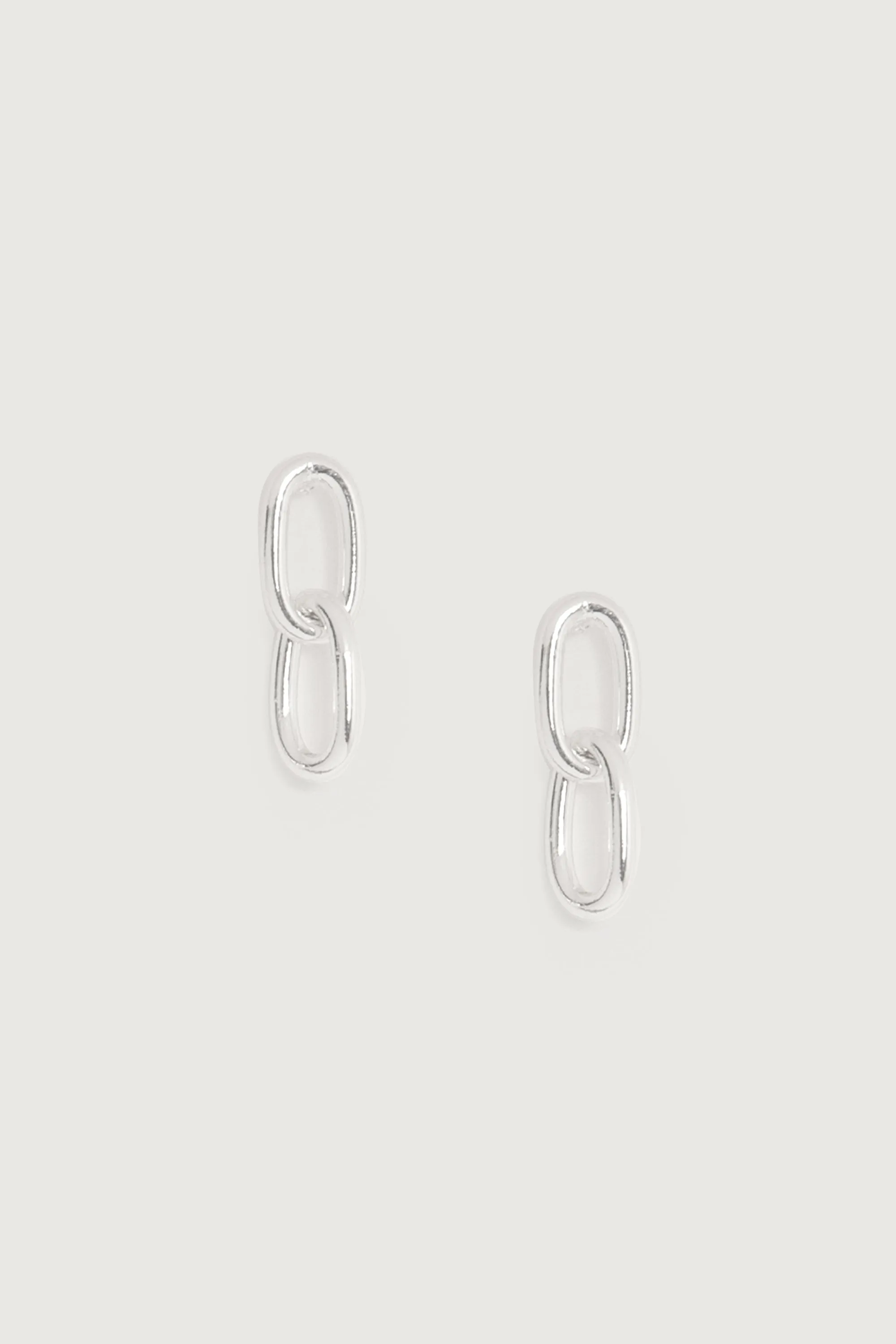 LINKED CHAIN DROP EARRING sold by OAK AND FORT product image thumbnail 5
