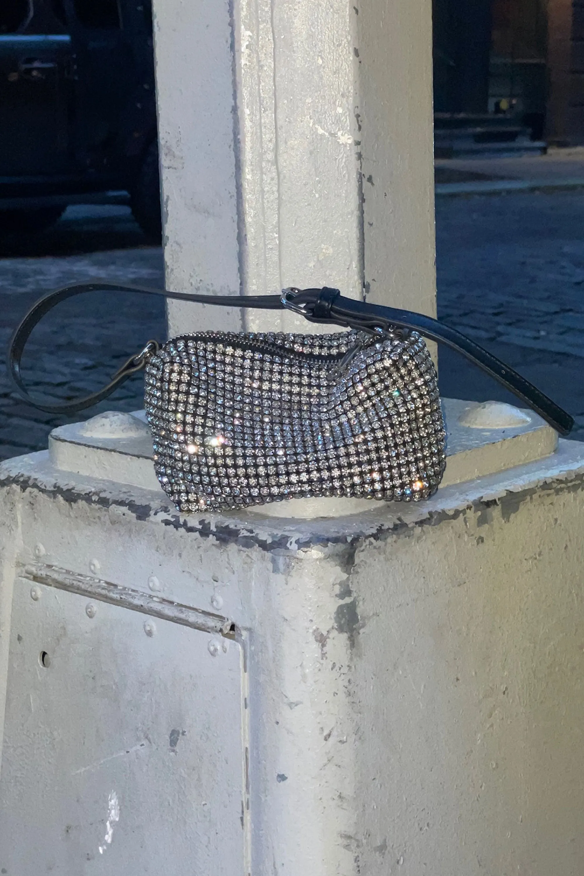 RHINESTONE BAG sold by OAK AND FORT