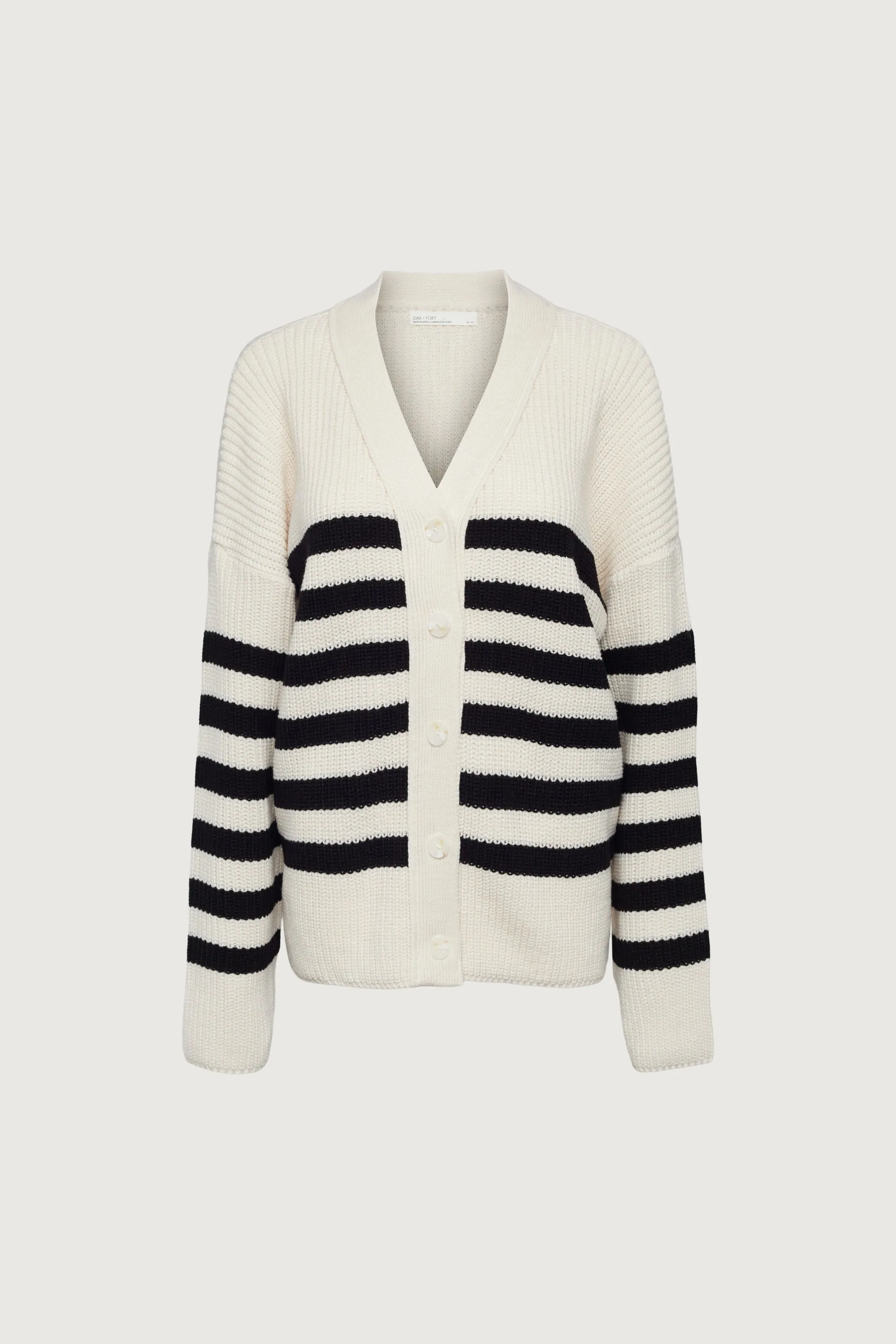 OVERSIZED STRIPED CARDIGAN sold by OAK AND FORT product image thumbnail 4