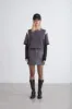 VEGAN LEATHER MINI SKIRT sold by OAK AND FORT