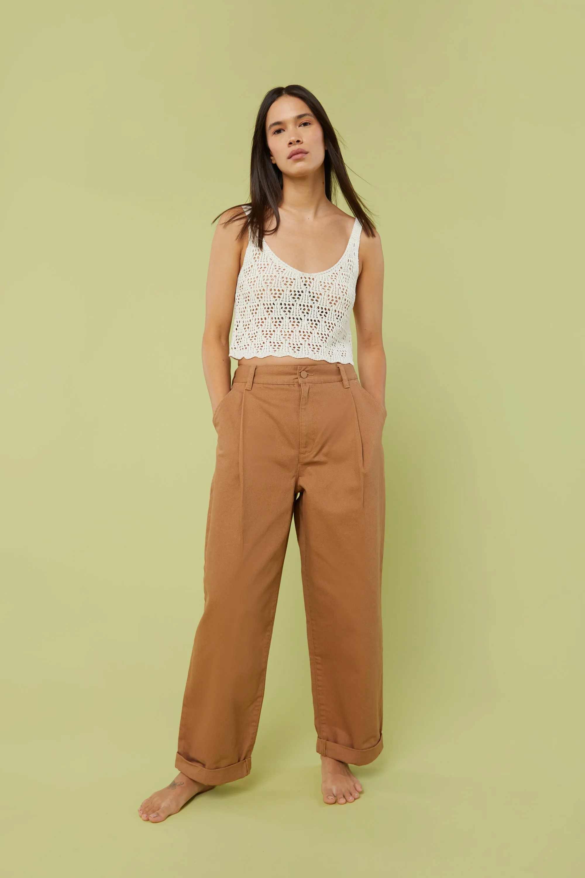 TWILL PANT sold by OAK AND FORT product image thumbnail 2