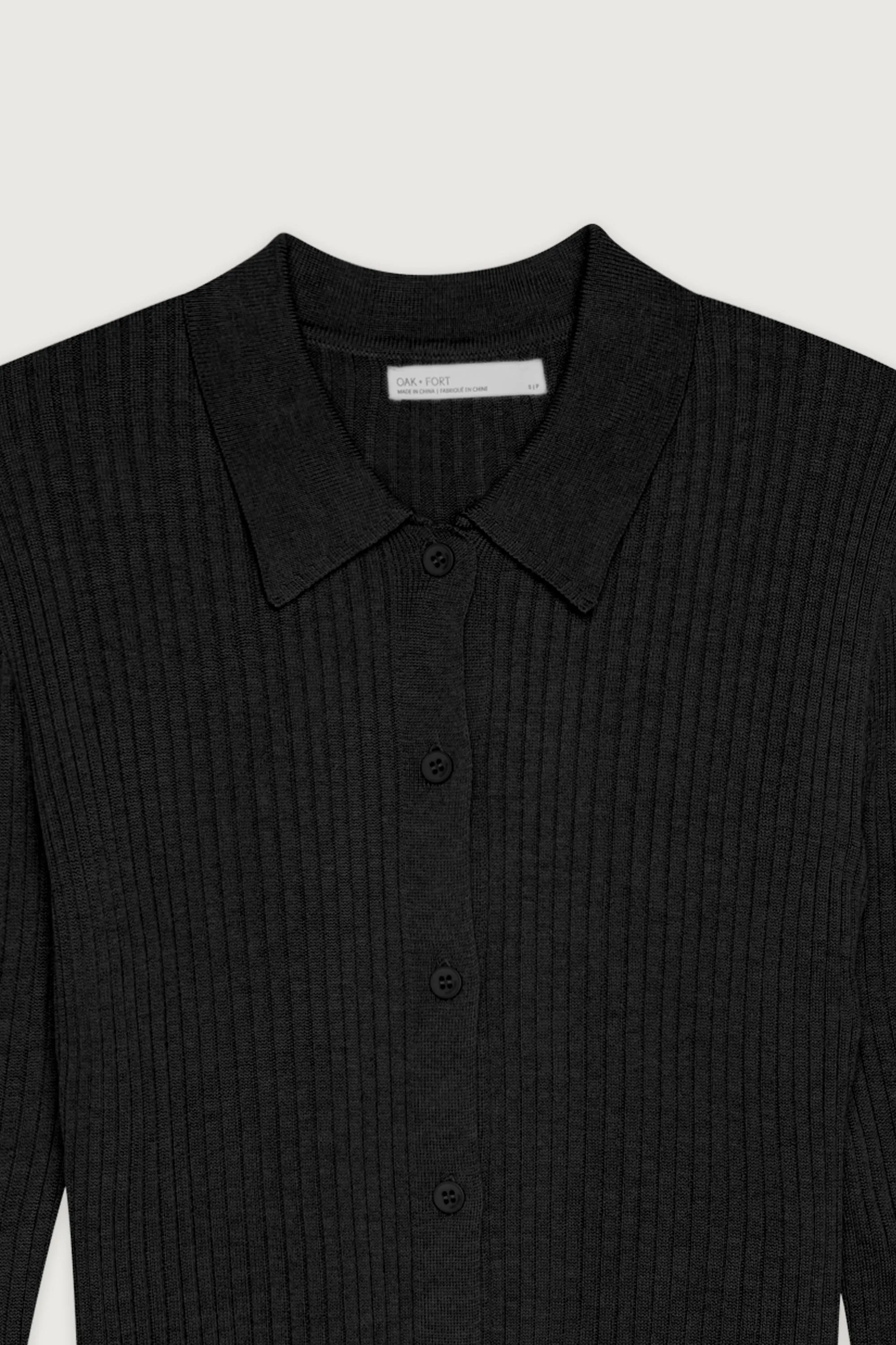 COLLARED CARDIGAN sold by OAK AND FORT product image thumbnail 3