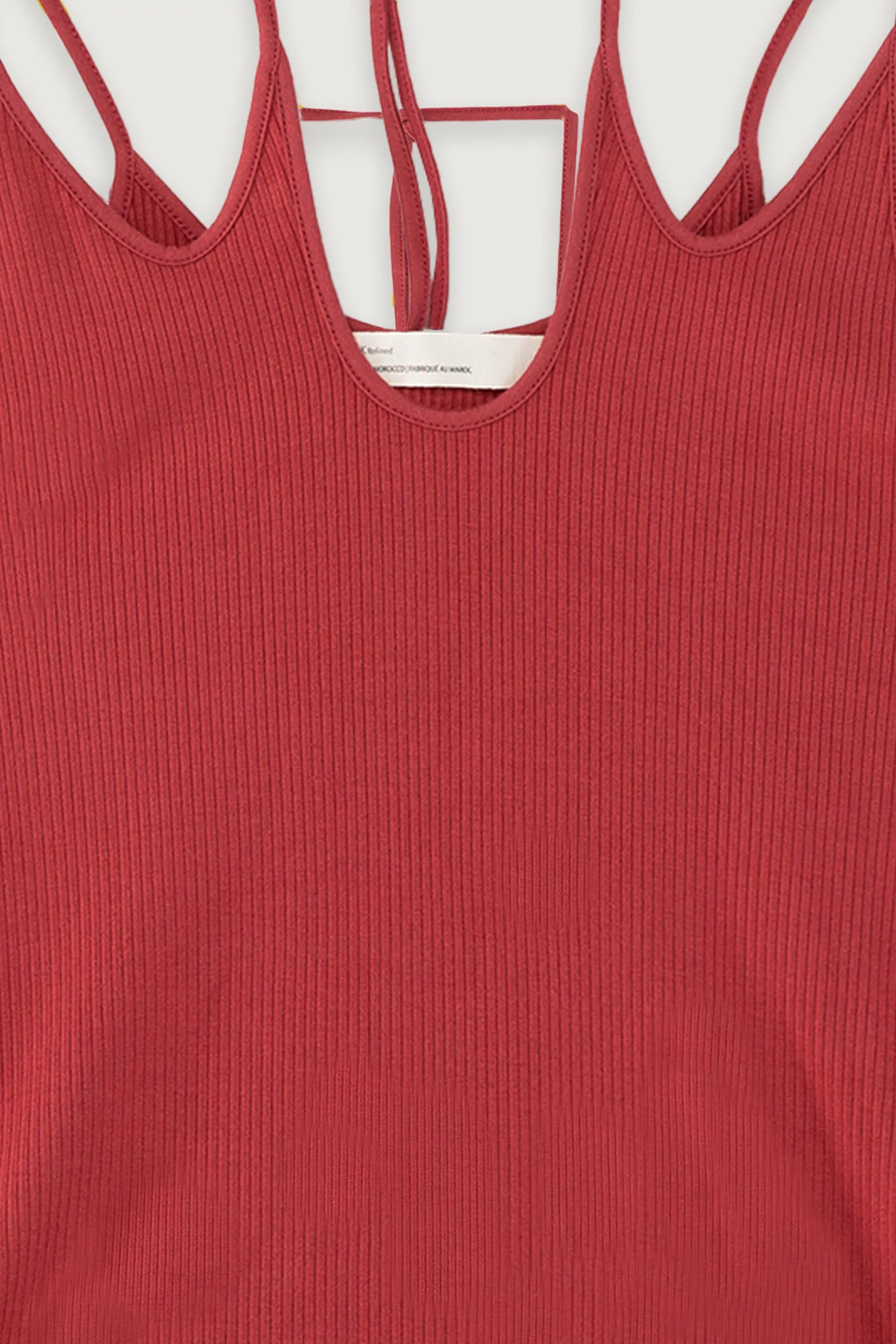 HALTER TANK WITH KEYHOLE CUT-OUT sold by OAK AND FORT product image thumbnail 4