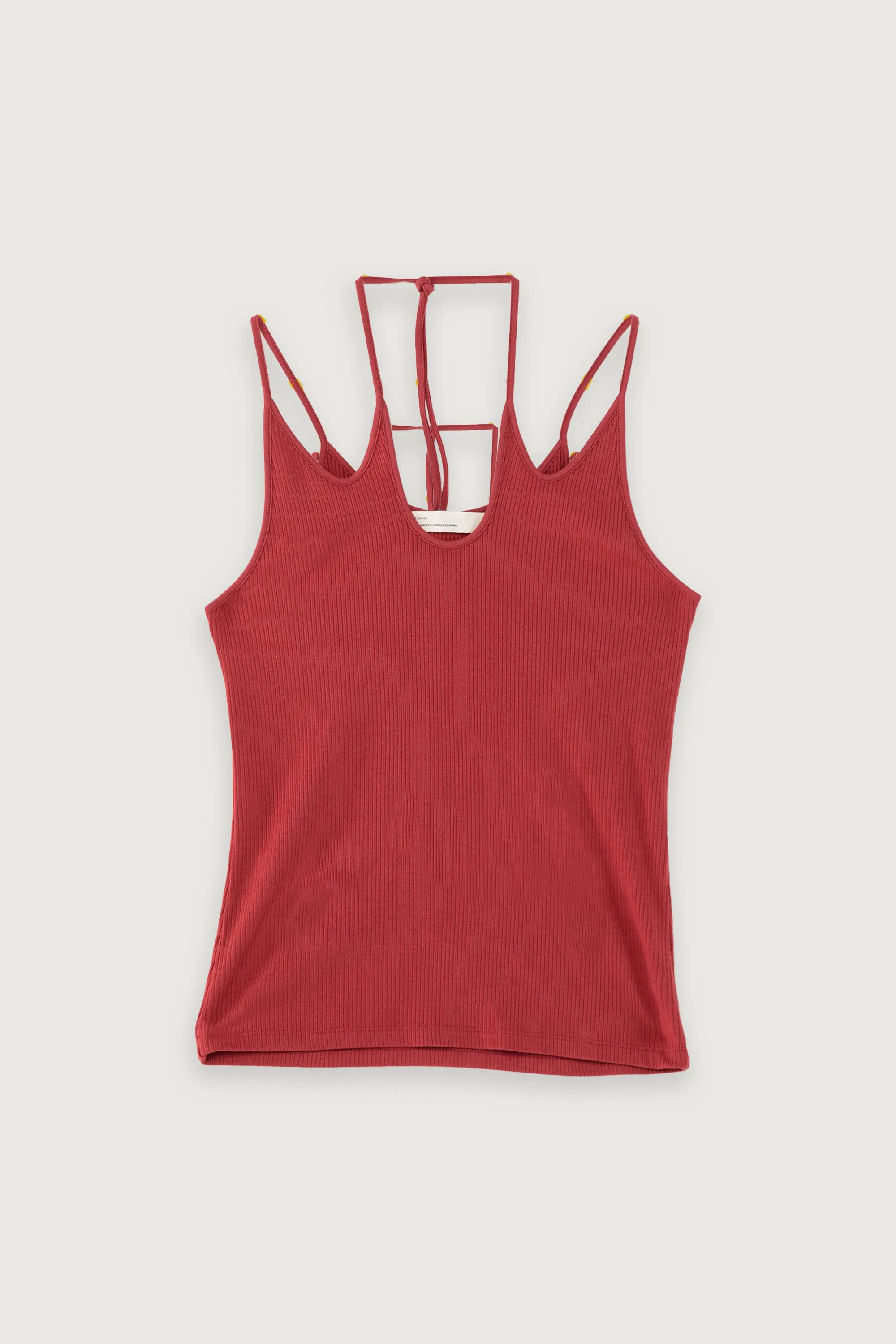 HALTER TANK WITH KEYHOLE CUT-OUT sold by OAK AND FORT product image thumbnail 5
