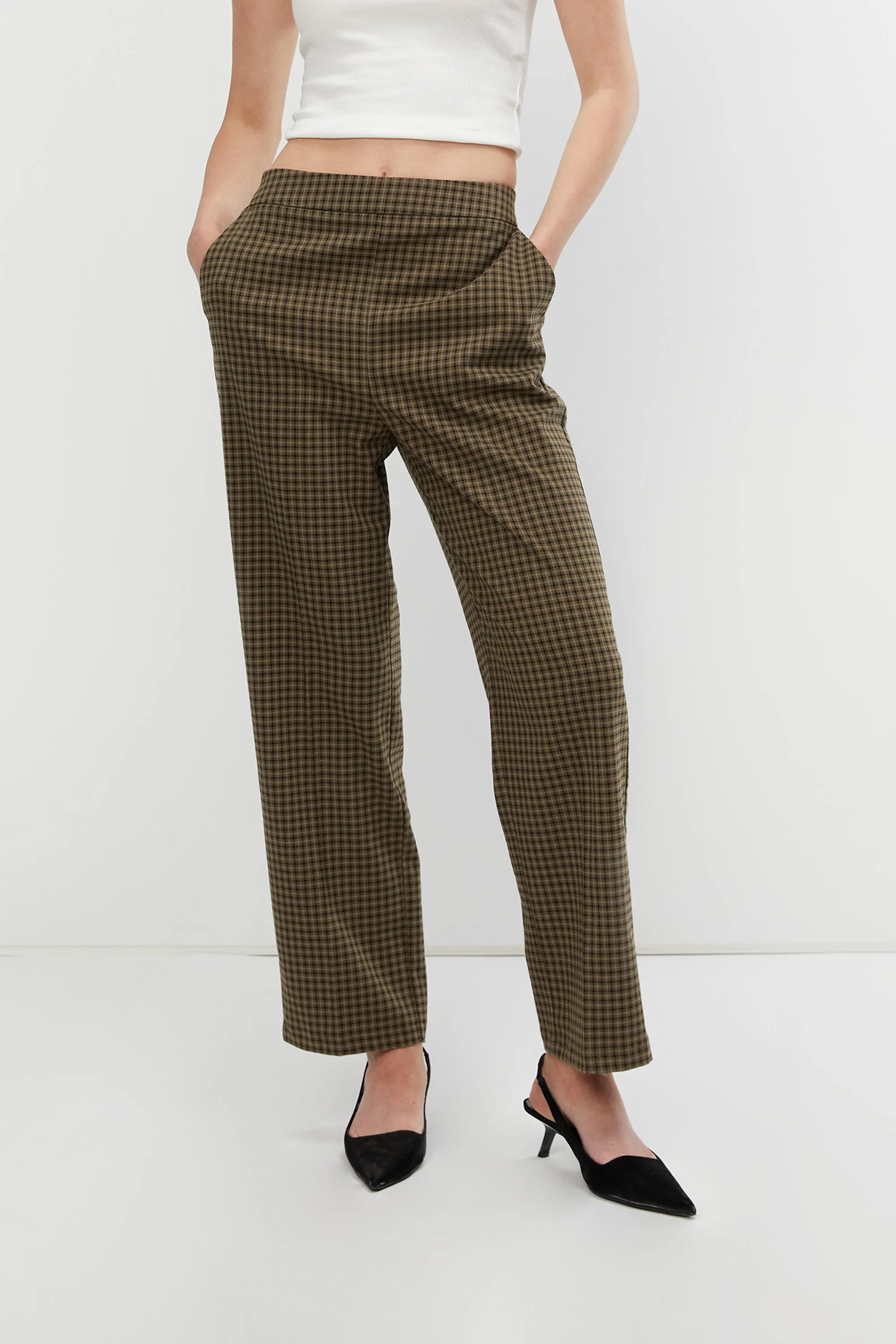 PLAID TROUSER sold by OAK AND FORT