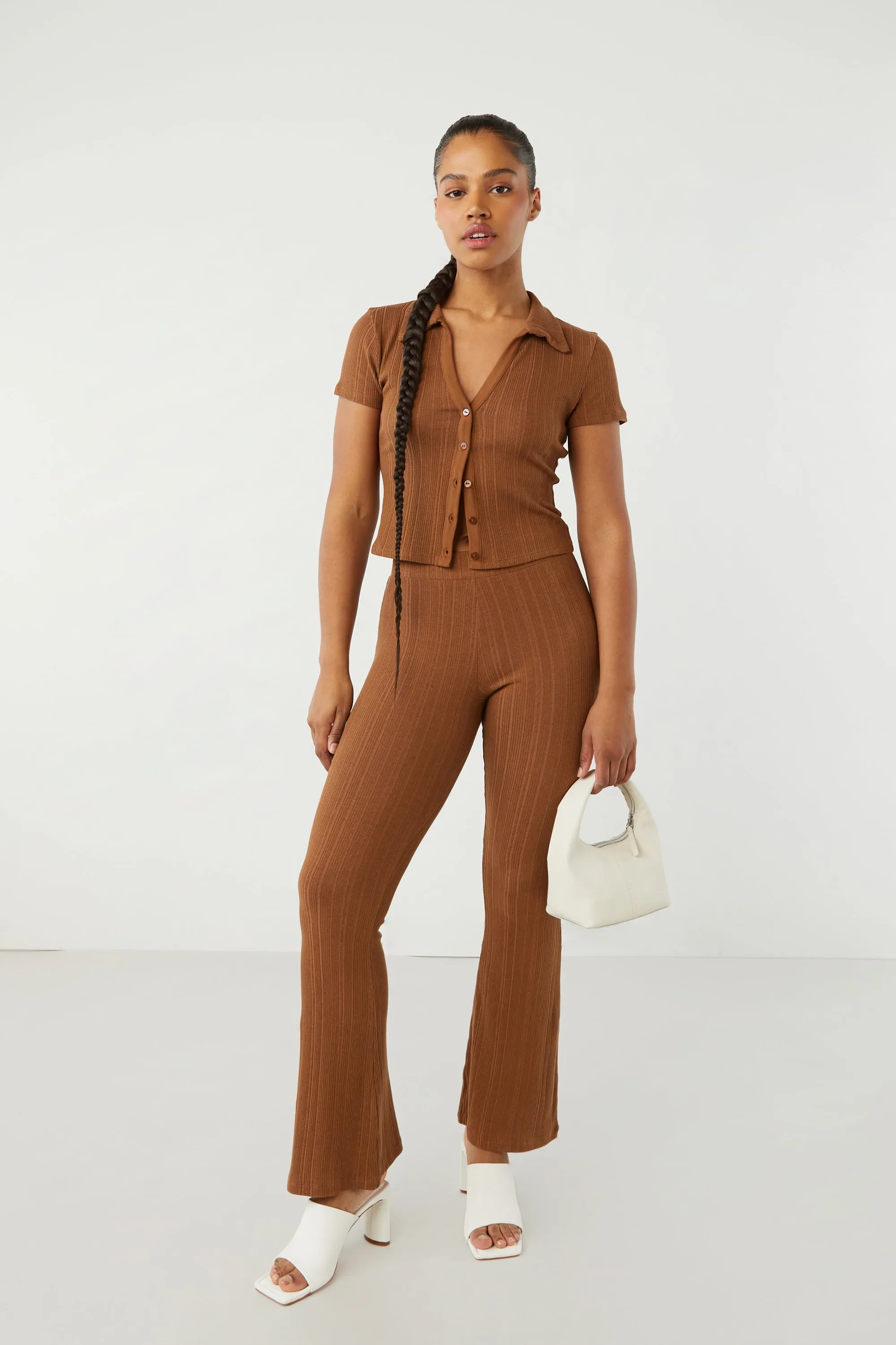 COLLARED BUTTON FRONT TOP sold by OAK AND FORT