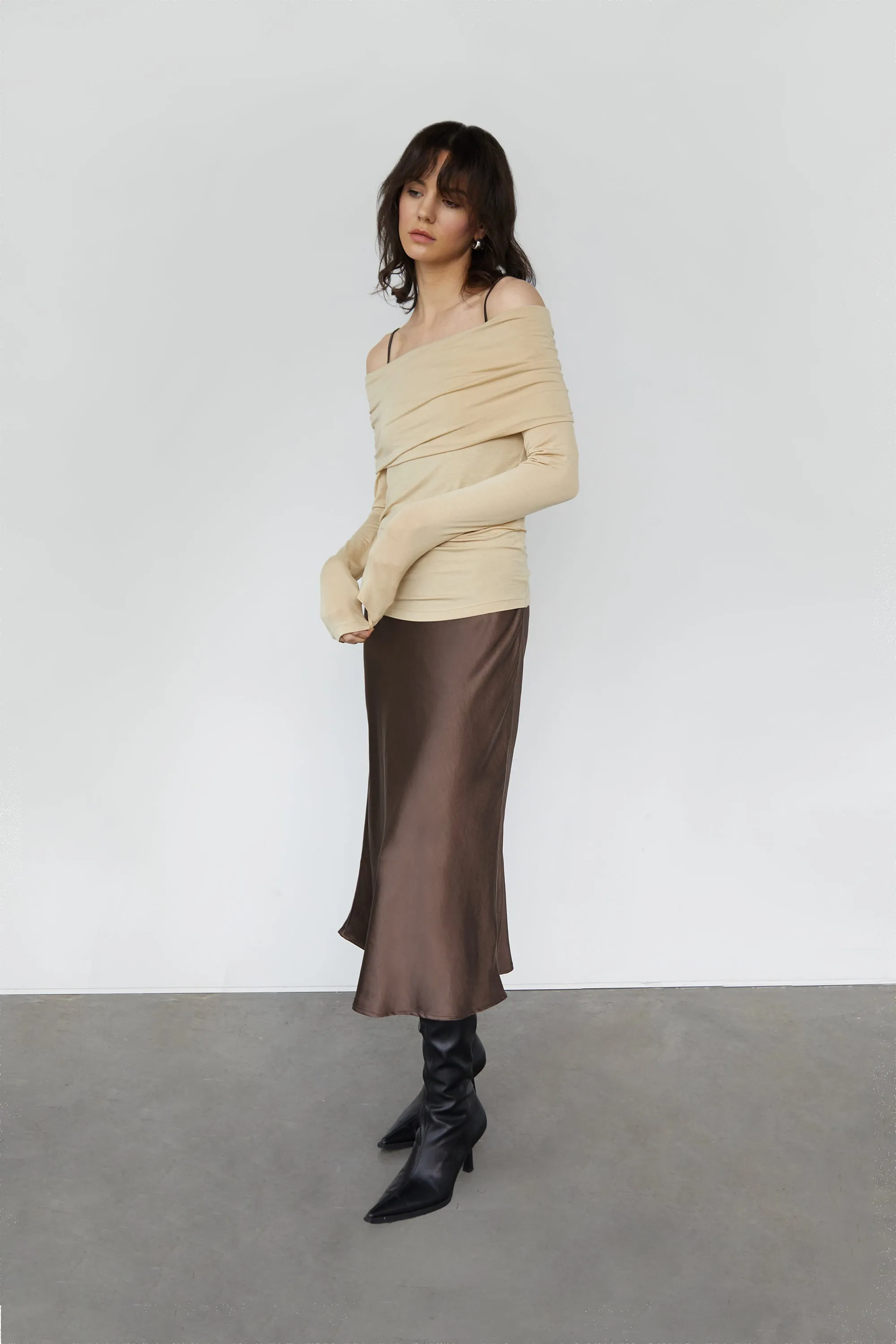 OFF-SHOULDER TOP sold by OAK AND FORT