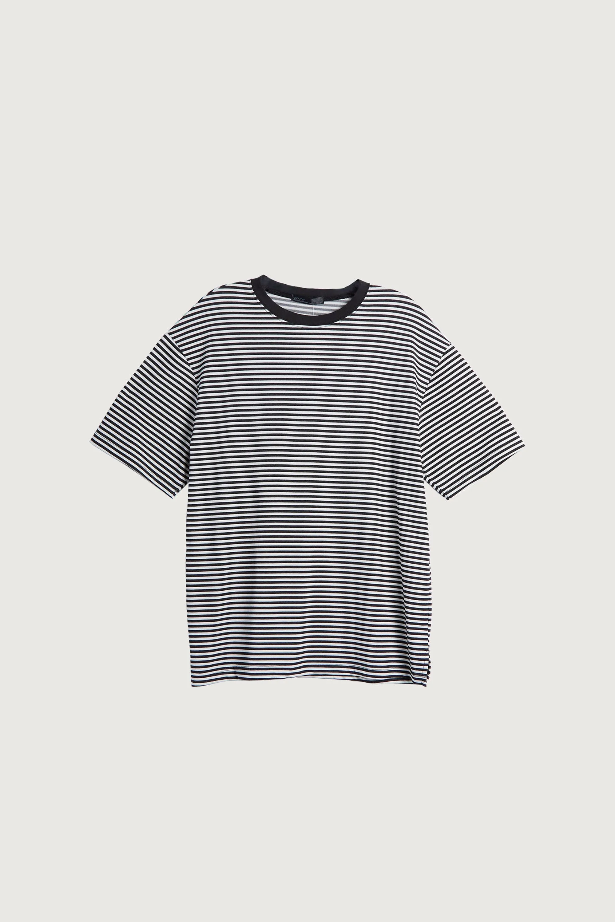 STRIPED CREWNECK TEE sold by OAK AND FORT product image thumbnail 5