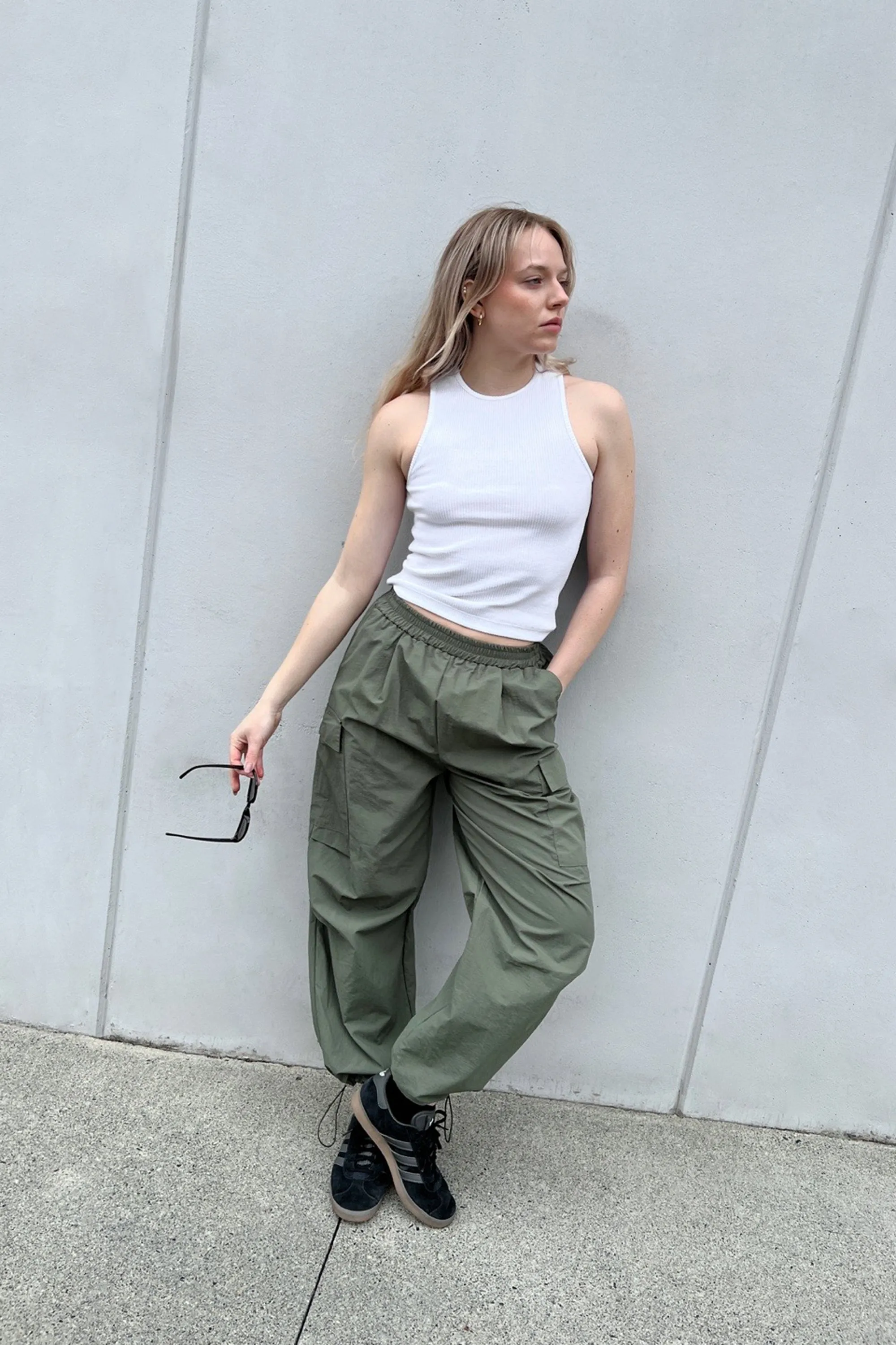 PARACHUTE CARGO PANT sold by OAK AND FORT