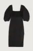 LINEN SMOCKED MIDI DRESS sold by OAK AND FORT