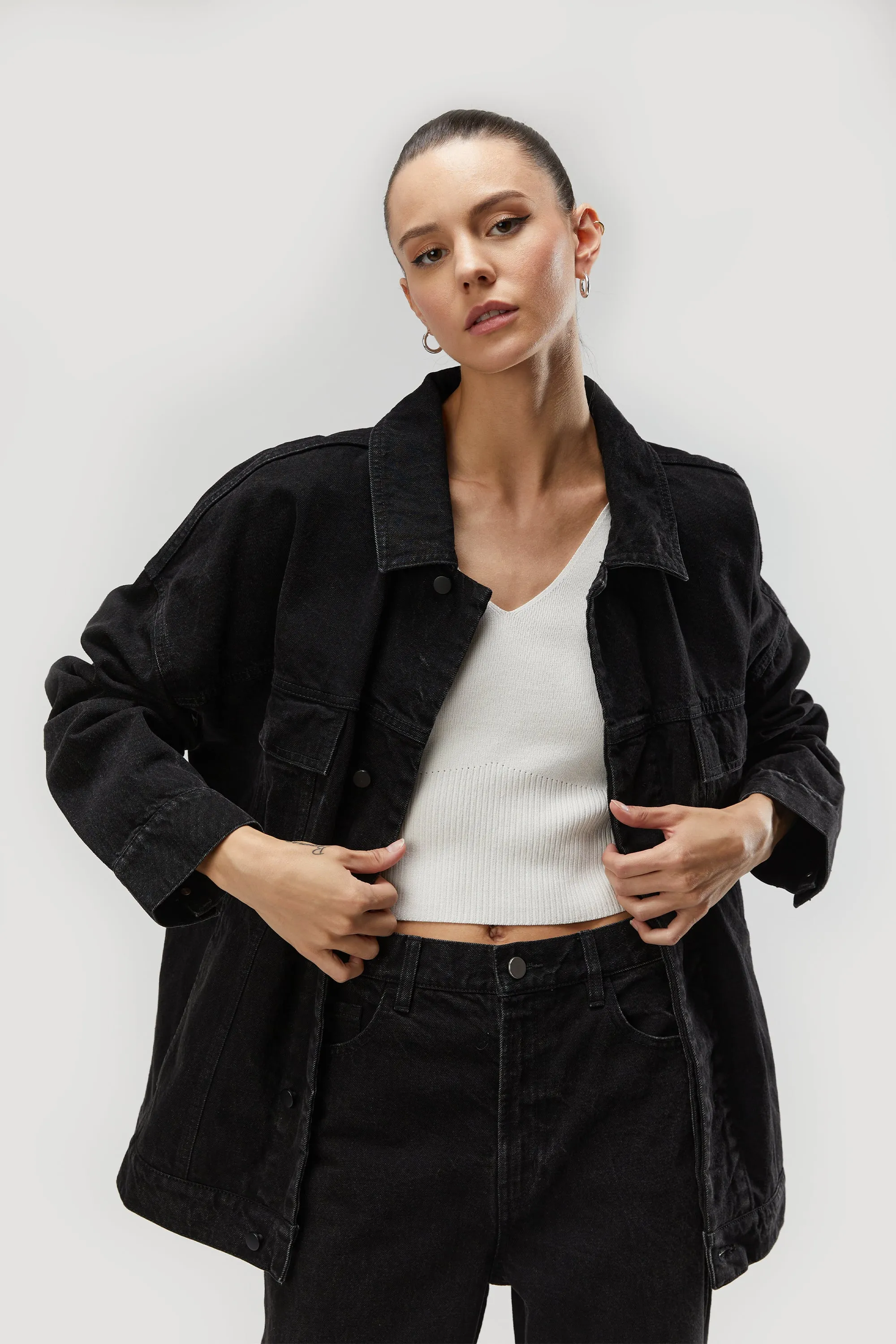 DENIM JACKET sold by OAK AND FORT product image thumbnail 5