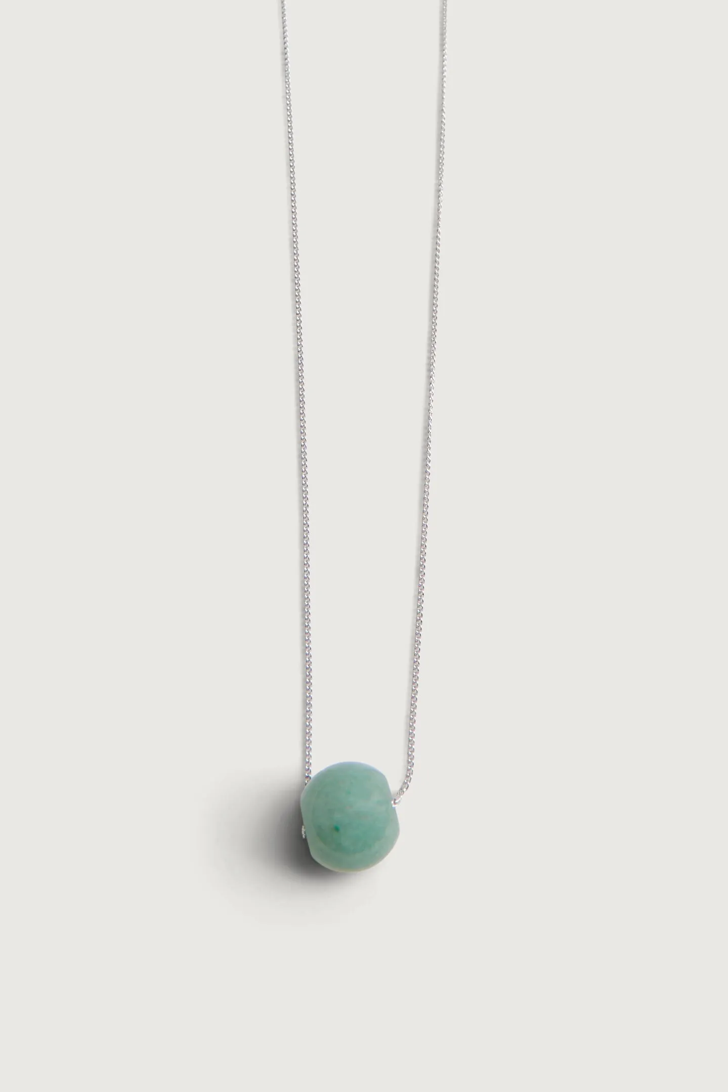 CHAIN NECKLACE WITH GEMSTONE PENDANT sold by OAK AND FORT