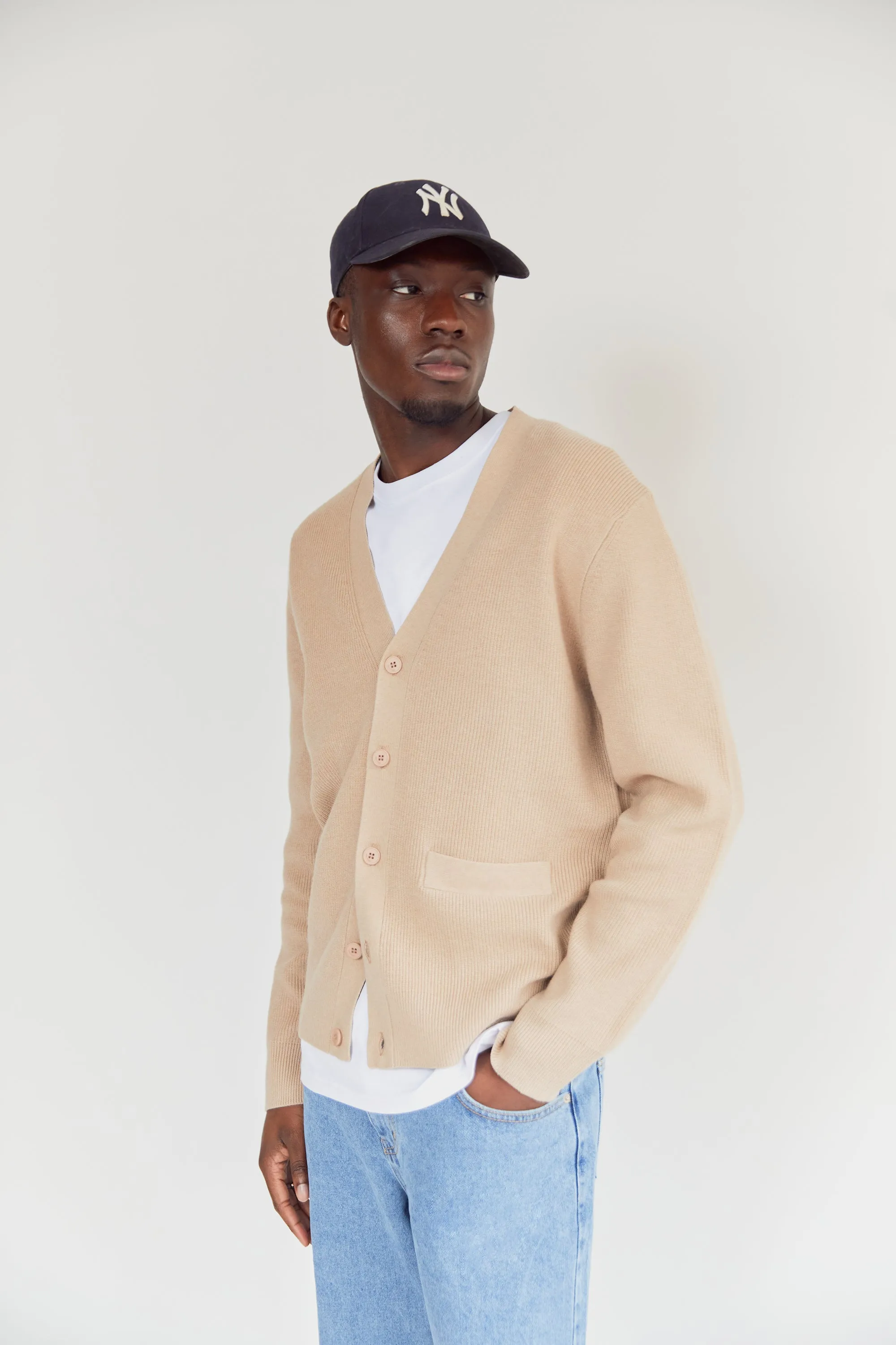 CLASSIC FIT CARDIGAN sold by OAK AND FORT product image thumbnail 3