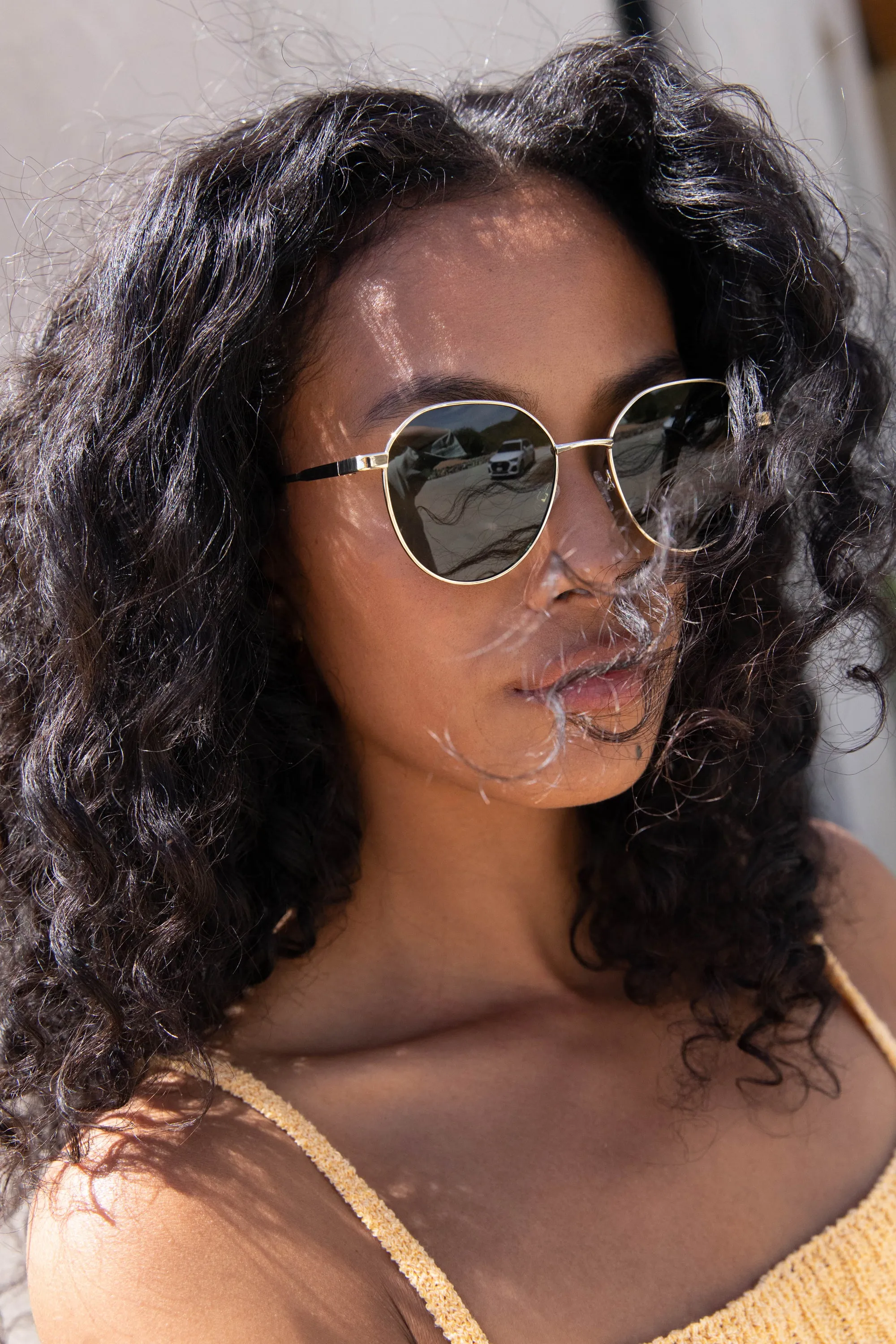 METAL FRAME SUNGLASSES sold by OAK AND FORT product image thumbnail 3