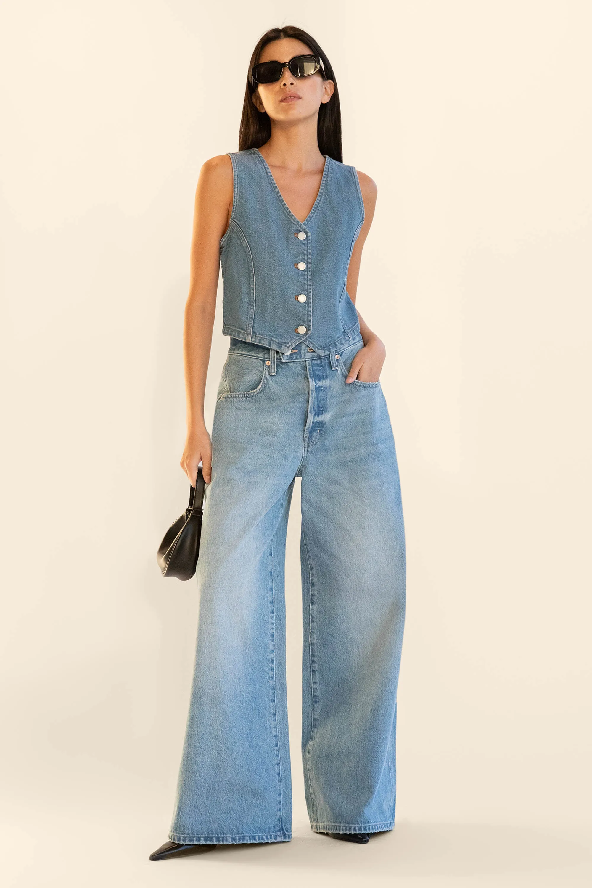 DENIM VEST sold by OAK AND FORT product image thumbnail 2