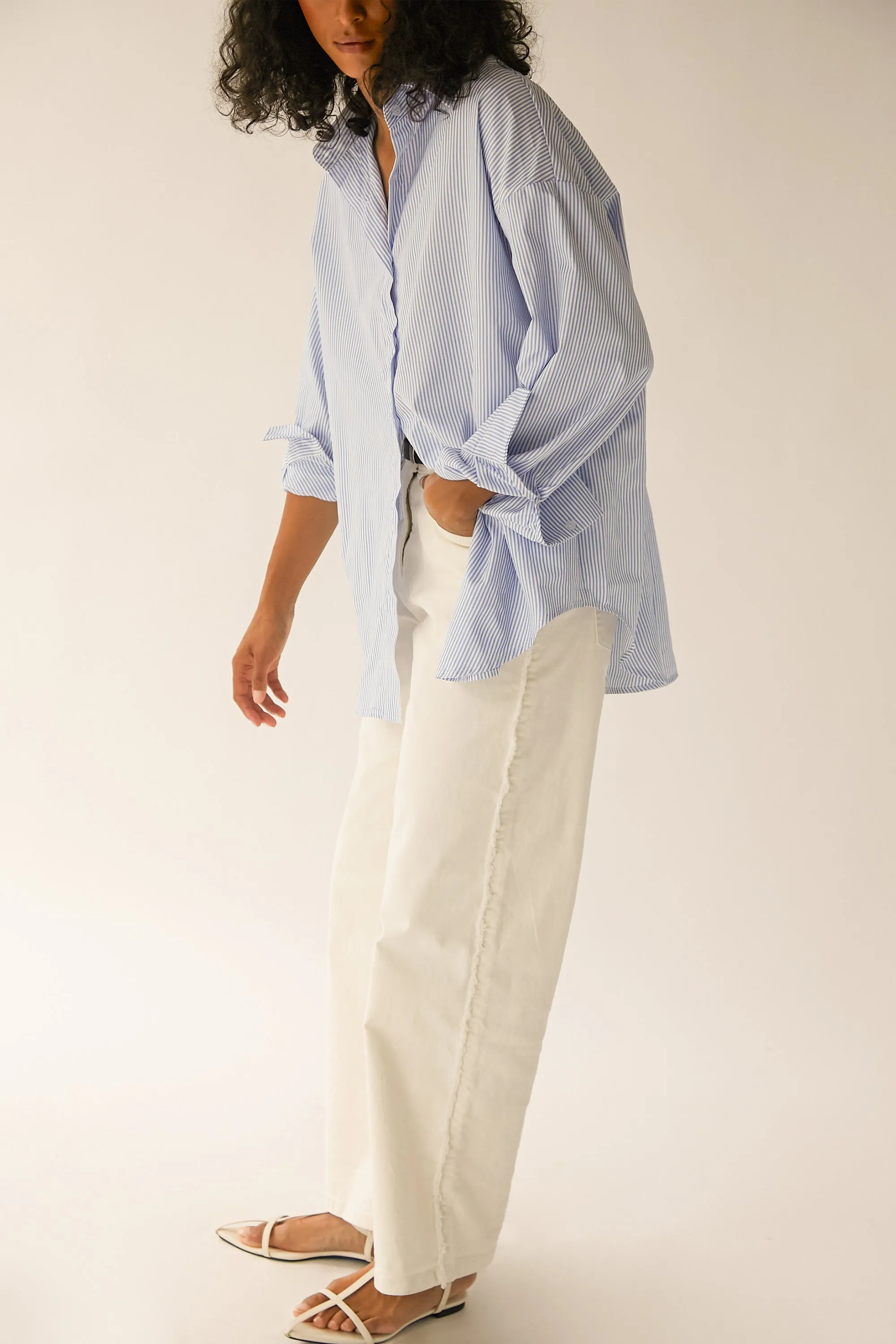 OVERSIZED BUTTON-UP SHIRT sold by OAK AND FORT product image thumbnail 5