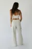 WIDE LEG CARGO SWEATPANT sold by OAK AND FORT