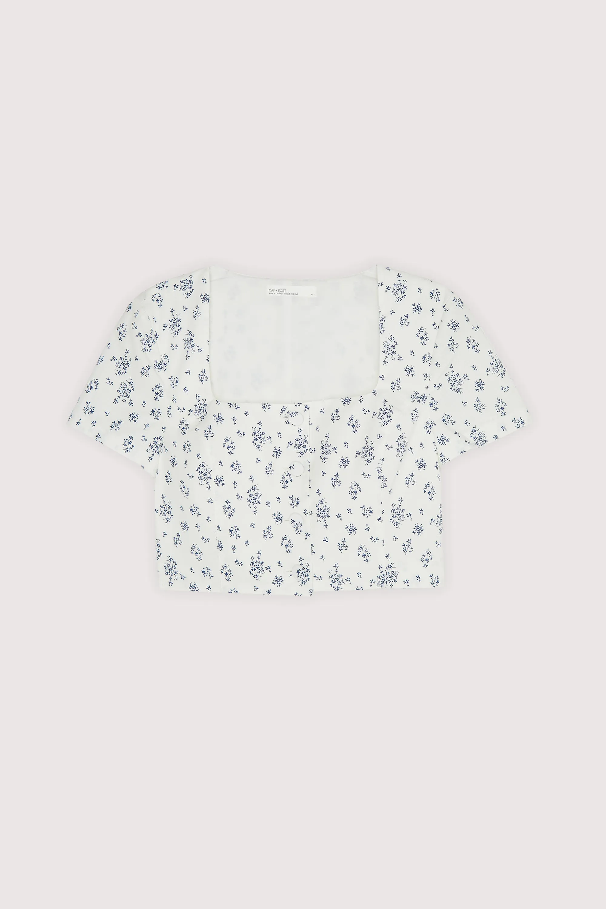 FLORAL TOP sold by OAK AND FORT product image thumbnail 3