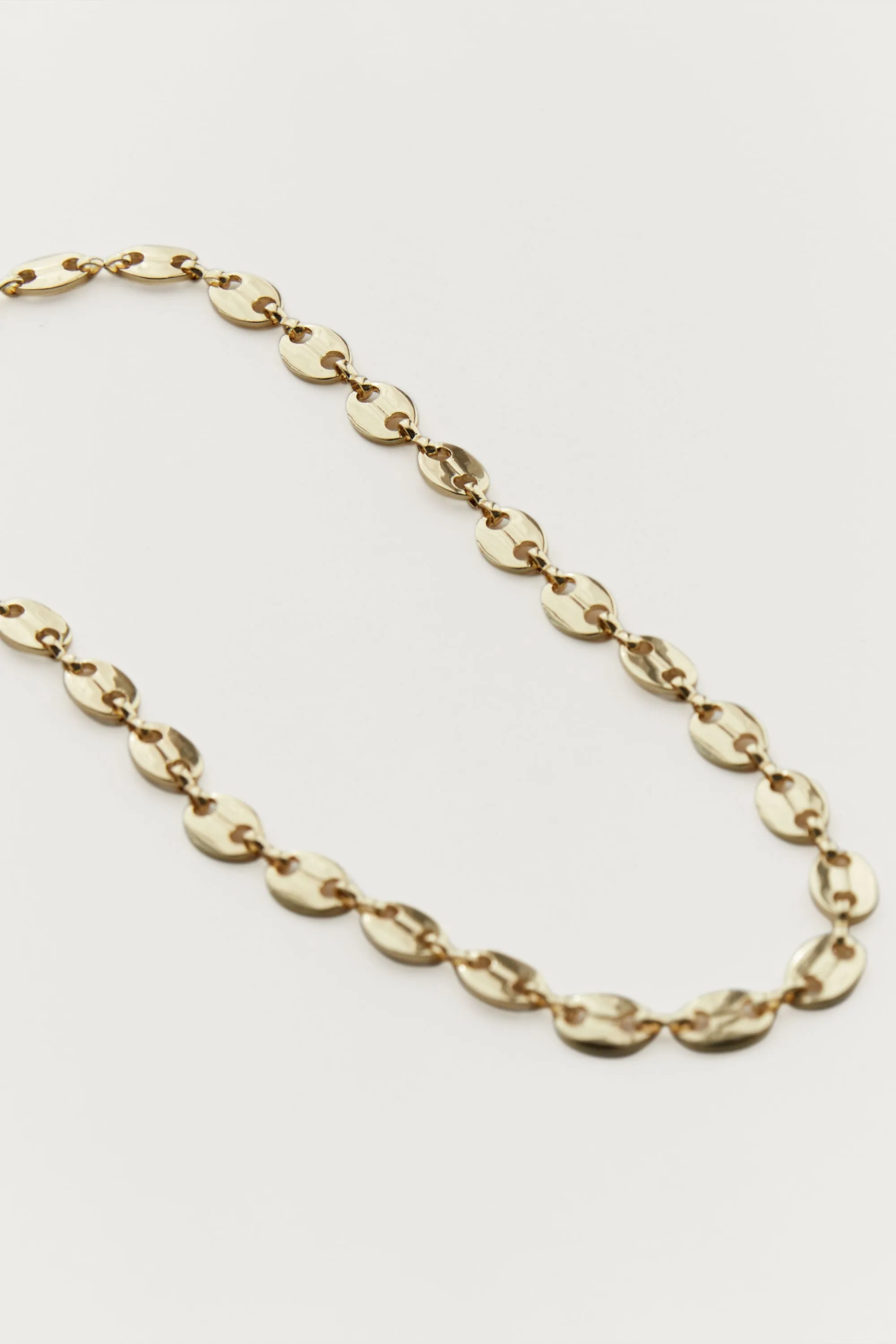 CIRCLE LINK CHAIN NECKLACE sold by OAK AND FORT