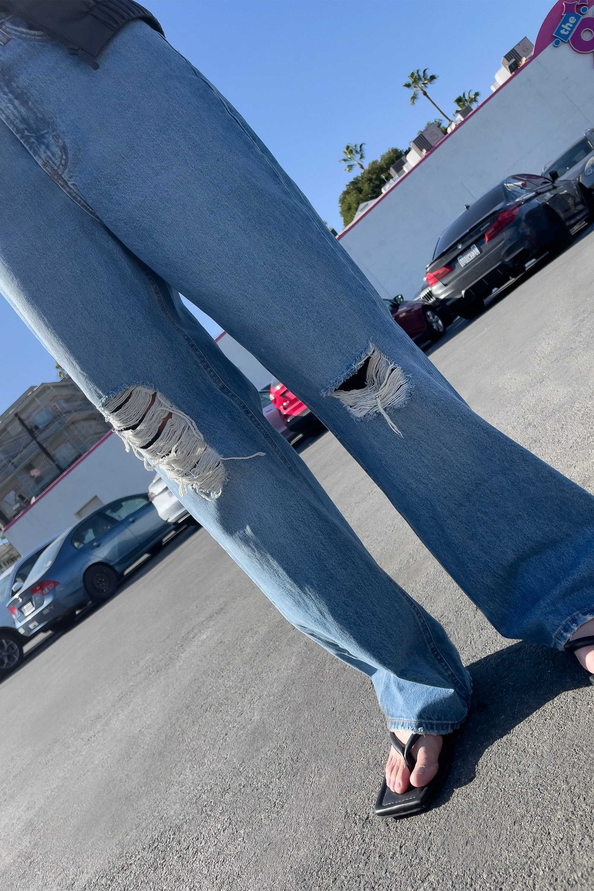 RELAXED STRAIGHT LEG JEAN sold by OAK AND FORT product image thumbnail 3