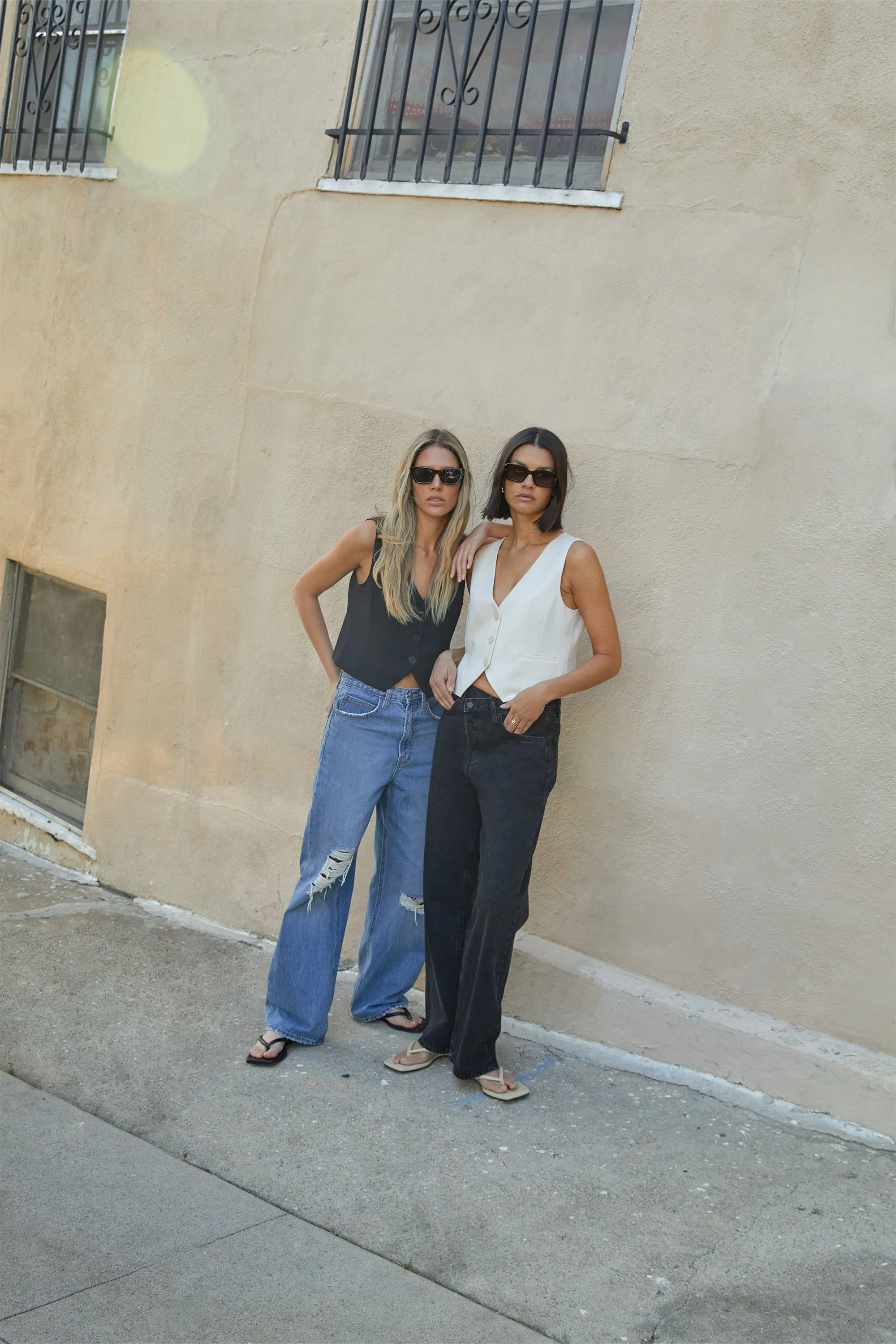 RELAXED STRAIGHT LEG JEAN sold by OAK AND FORT